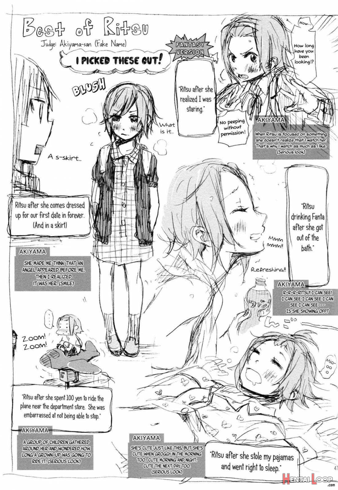 Gekkan Otona no RitsuMio Zoukangou page 46