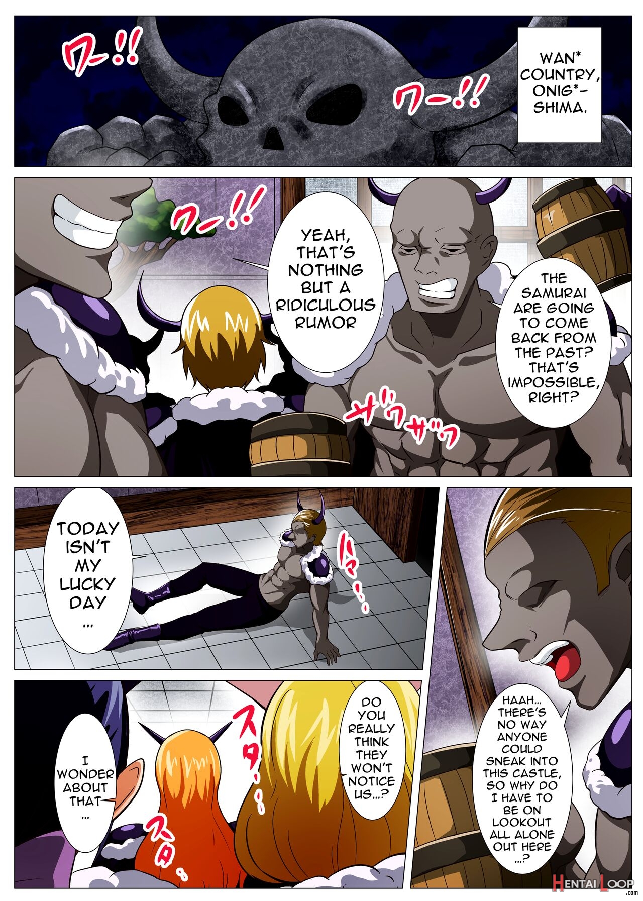 Getting Lewd In Oni Costumes page 2