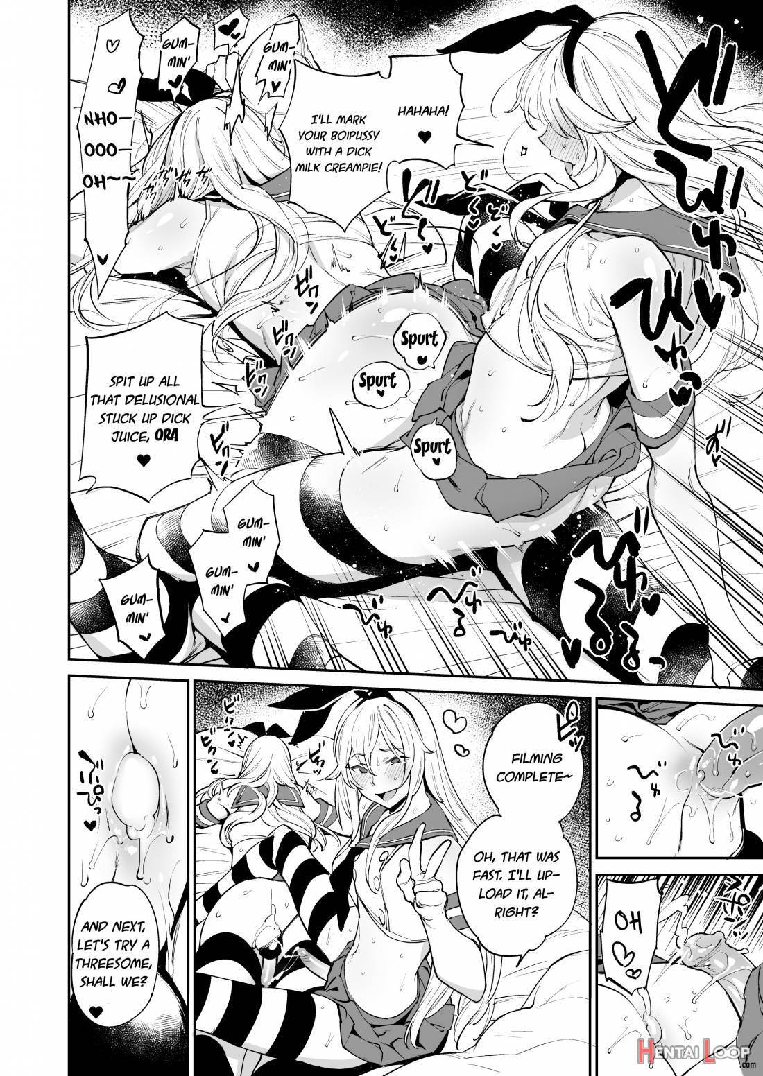 Haishin! Shimakaze-kun no Heya Soushuuhen page 105