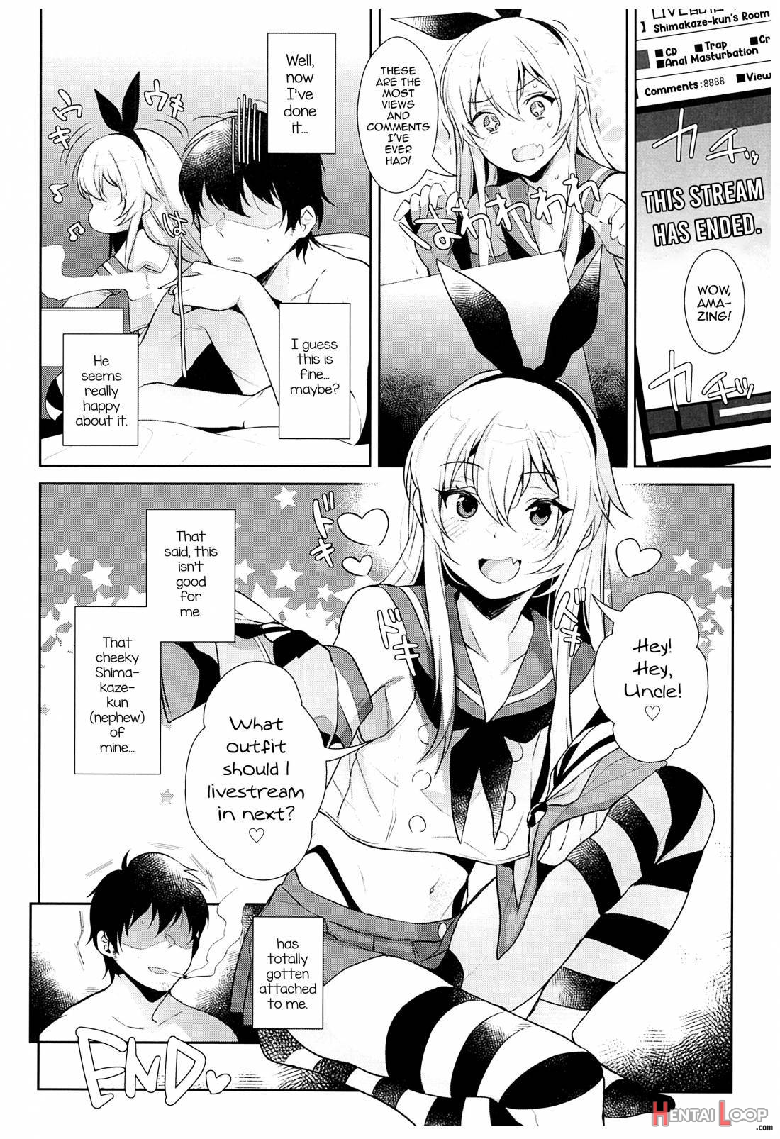 Haishin! Shimakaze-kun no Heya Soushuuhen page 26