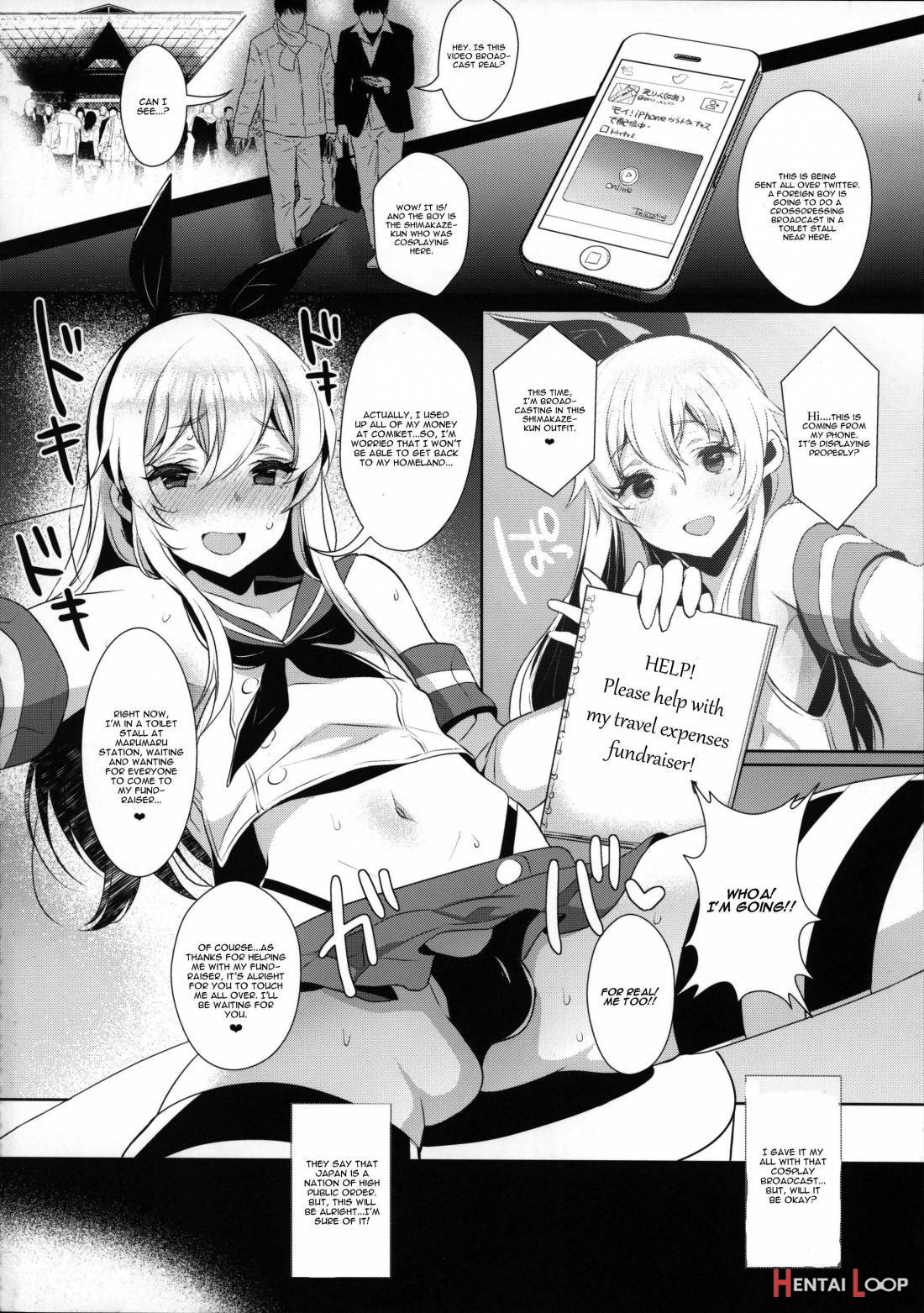 Haishin! Shimakaze-kun no Heya Soushuuhen page 41