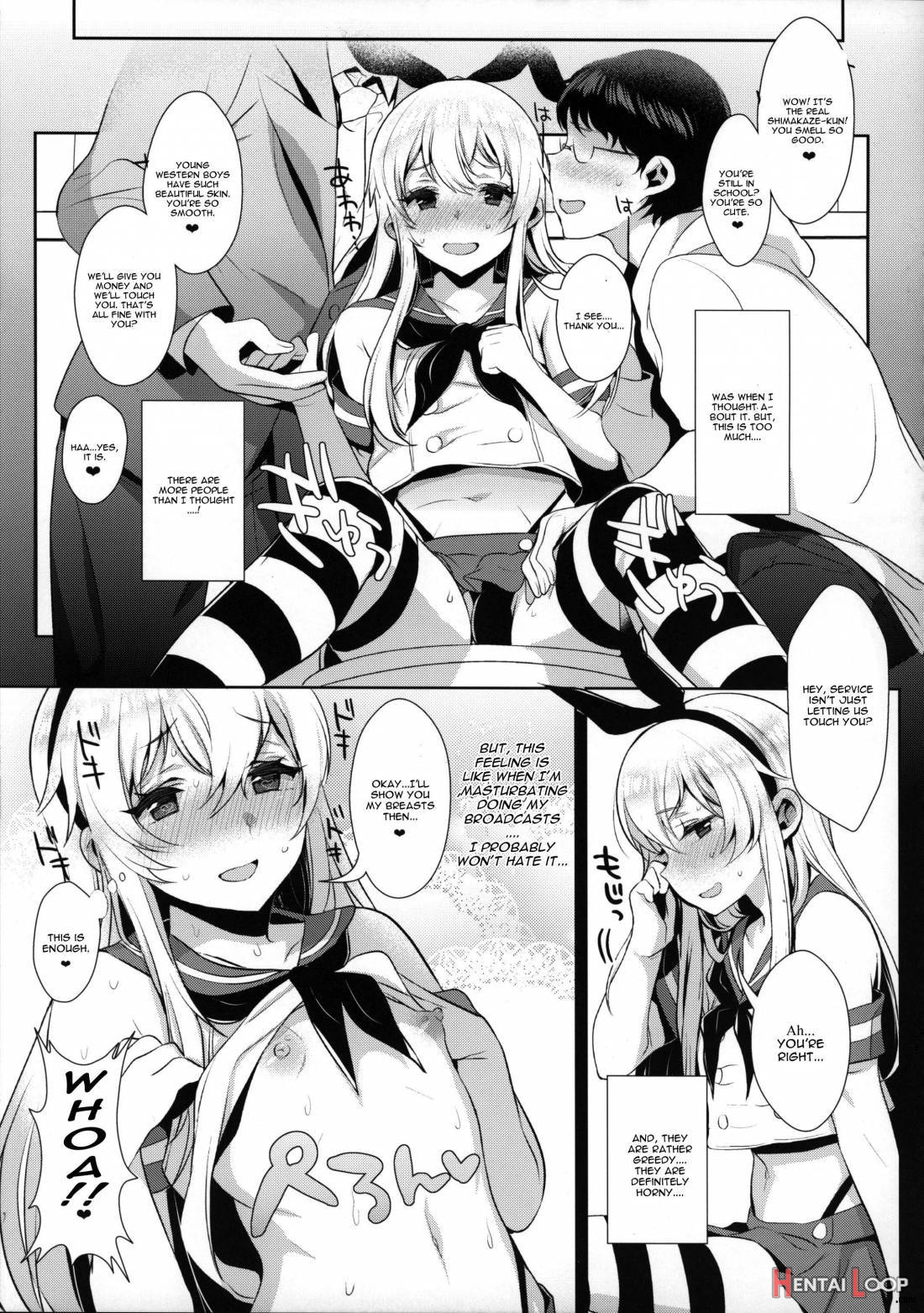 Haishin! Shimakaze-kun no Heya Soushuuhen page 42