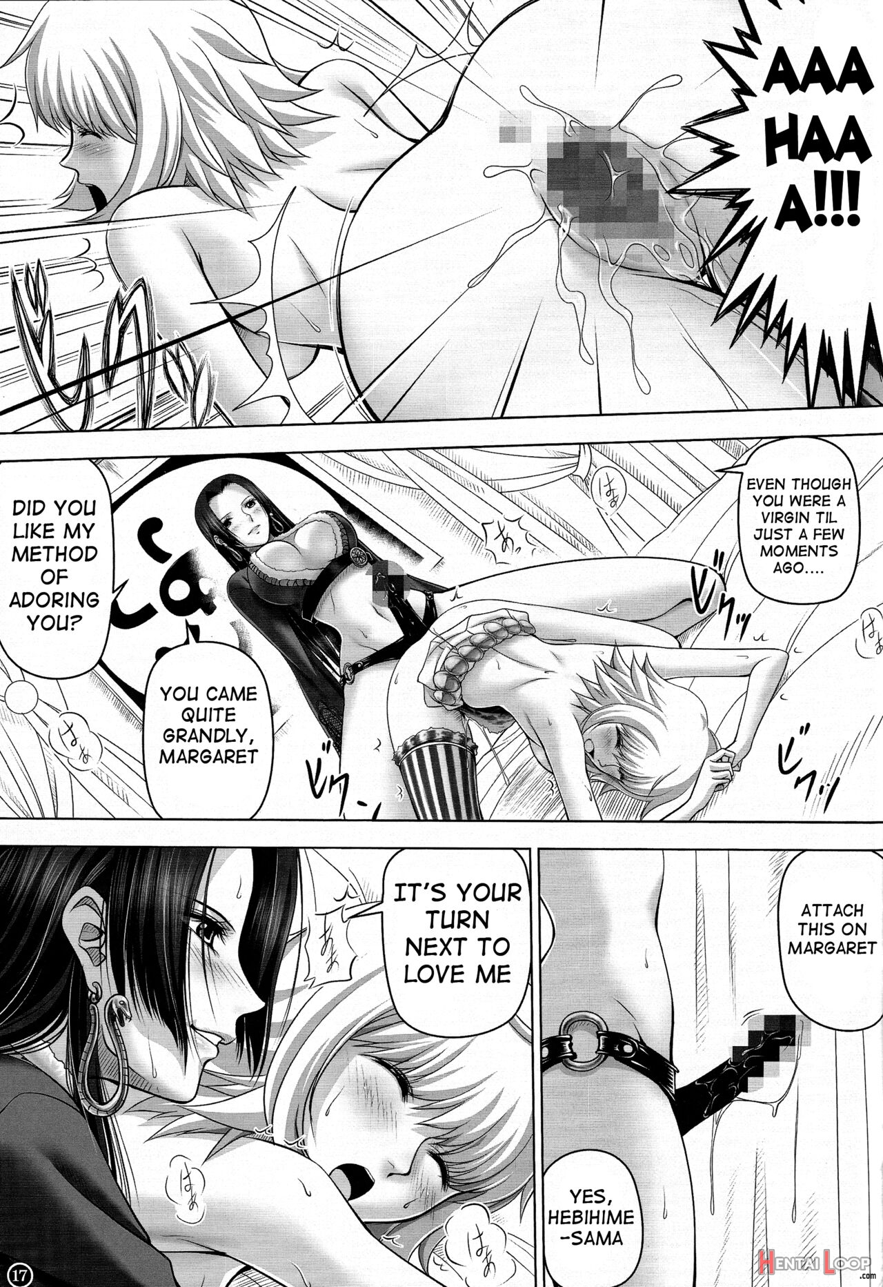 Hebihime-sama Punishes Margaret page 16