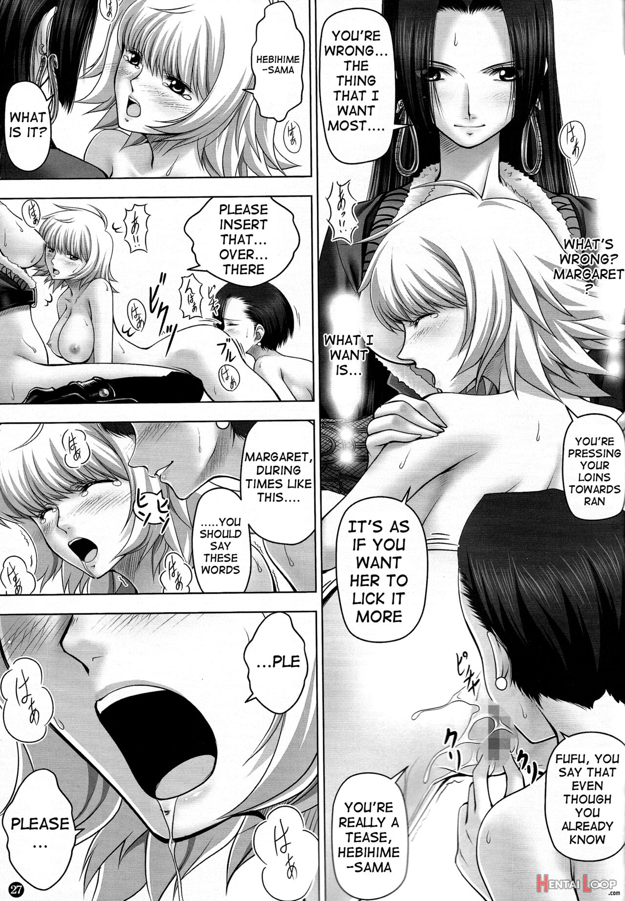 Hebihime-sama Punishes Margaret page 26