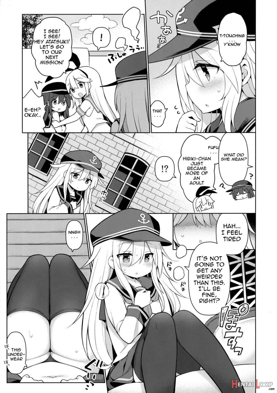 Hibiki-chan Himitsu no Hatsu Sounyuu page 5