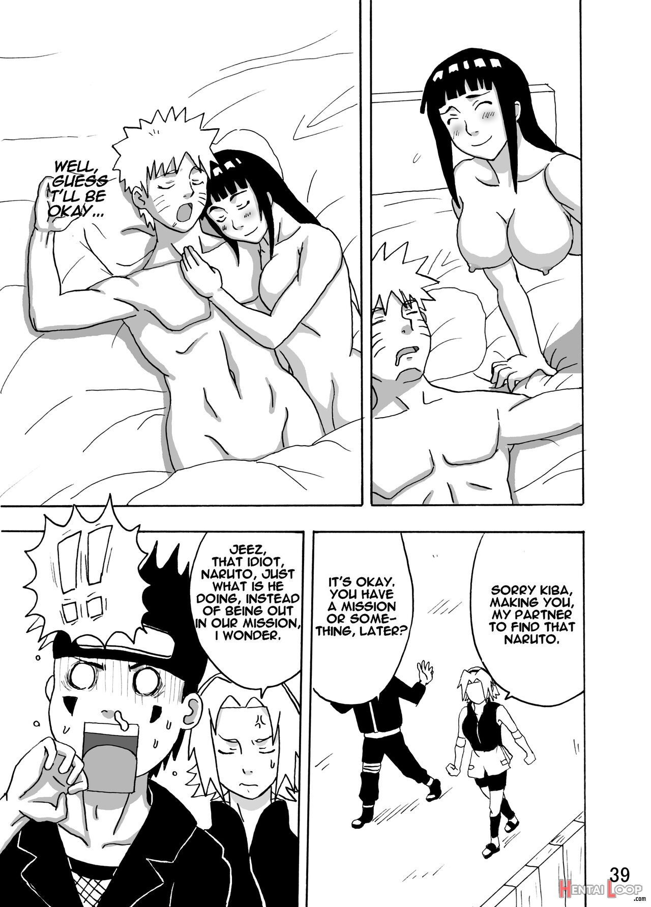 Hinata Fight! page 40