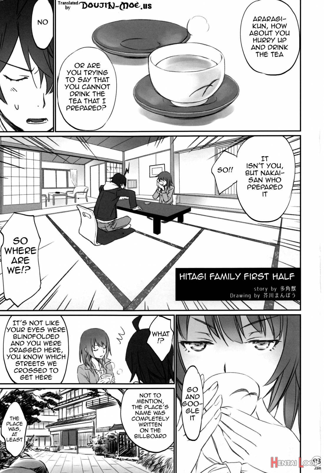 Hitagi Family Zenpen page 2