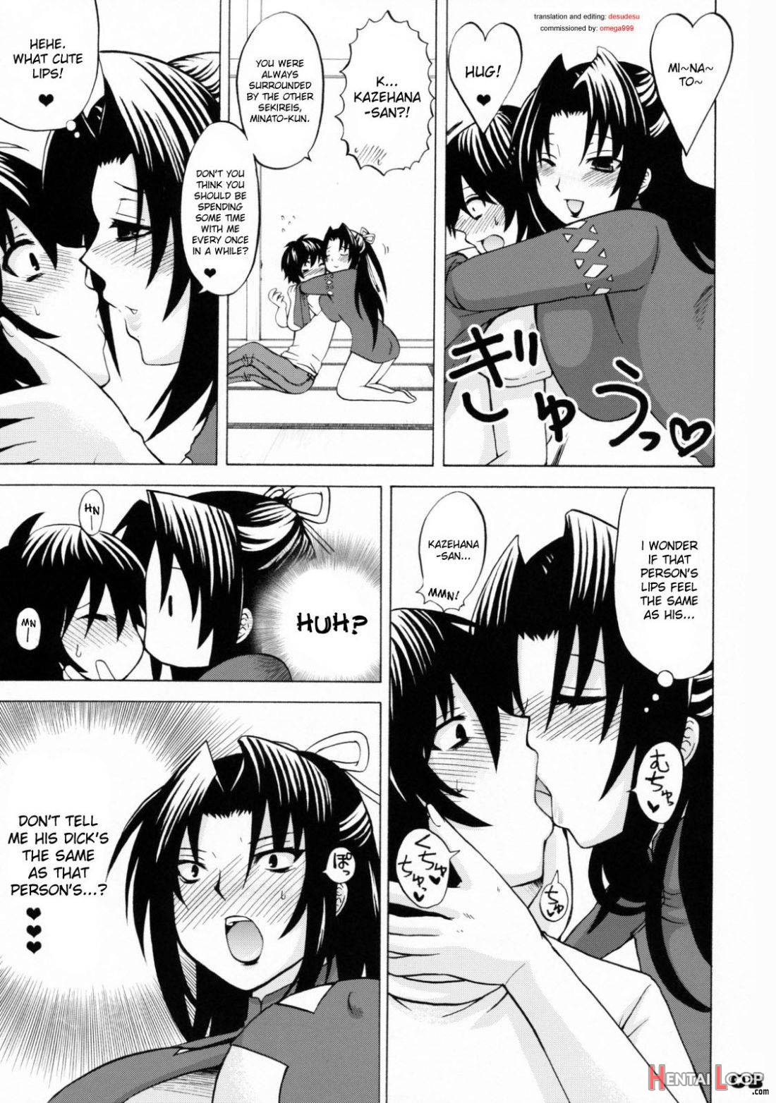 Ikuhisashiku – Honey Bump Sekirei Compilation Book page 40