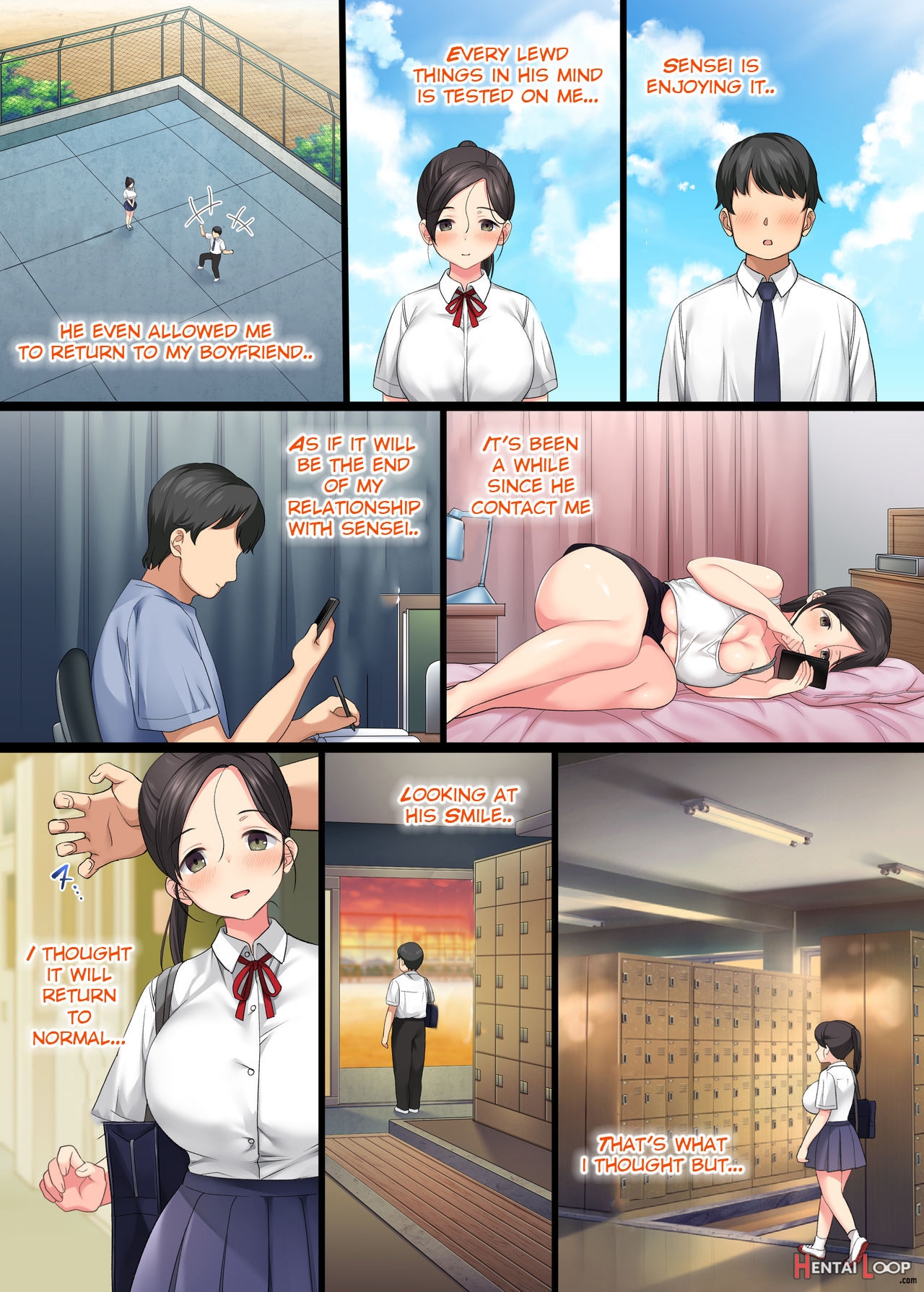 Introverted Beauty Gets Raped Over And Over By Her Homeroom Teacher 3 page 12