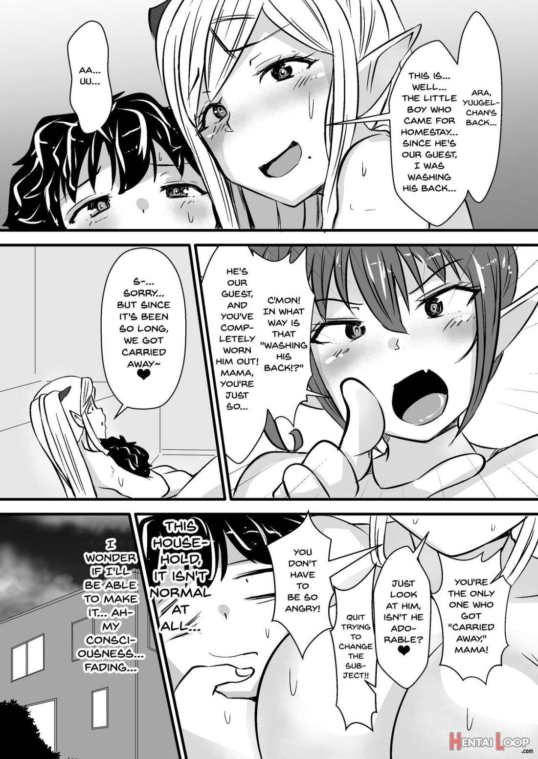 Ishukan Homestay ~Elf Oyako to no Amaai Seikatsu~ page 31