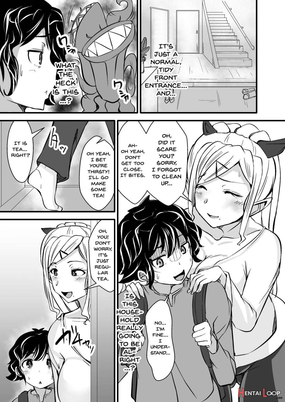Ishukan Homestay ~Elf Oyako to no Amaai Seikatsu~ page 4