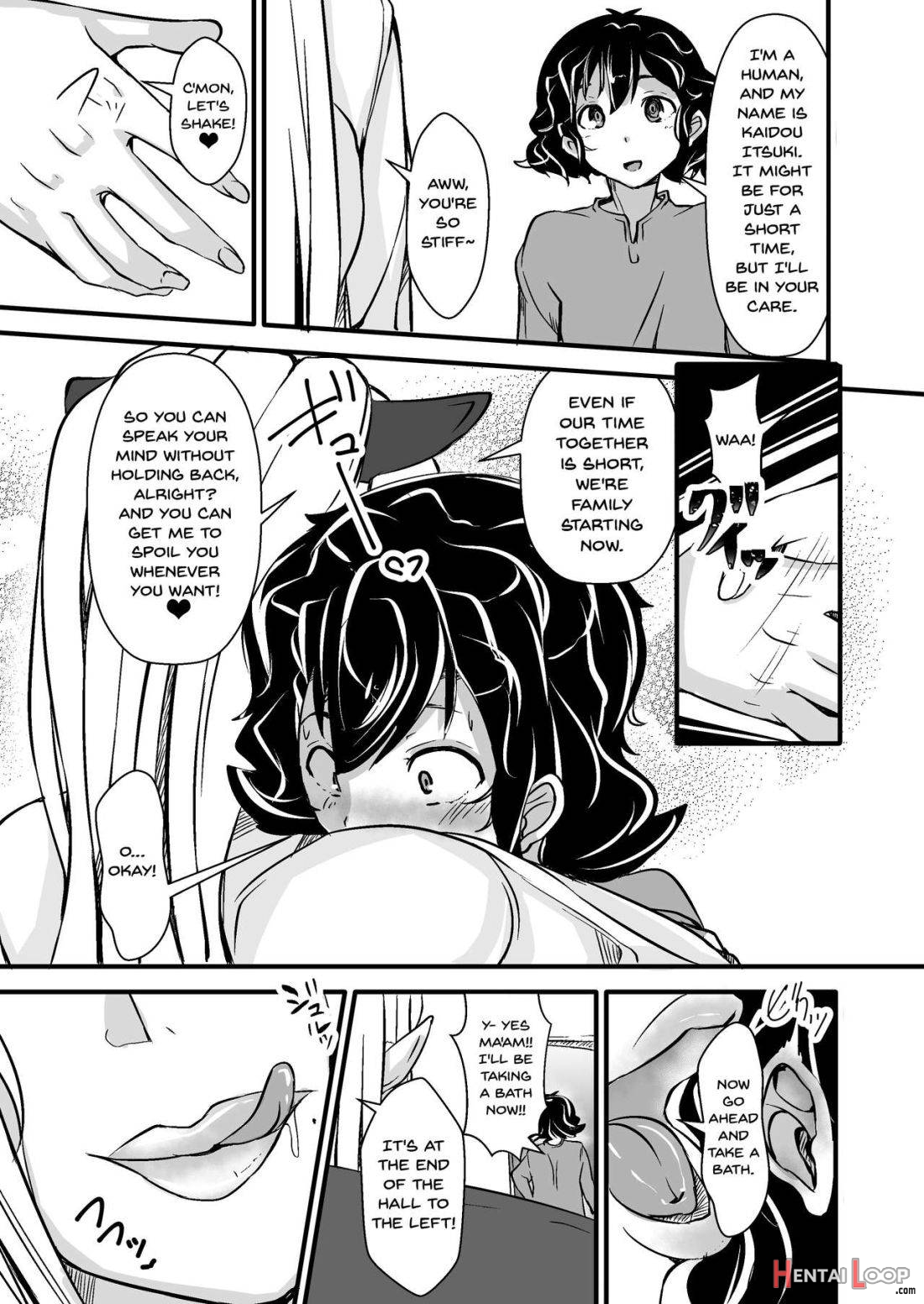 Ishukan Homestay ~Elf Oyako to no Amaai Seikatsu~ page 6