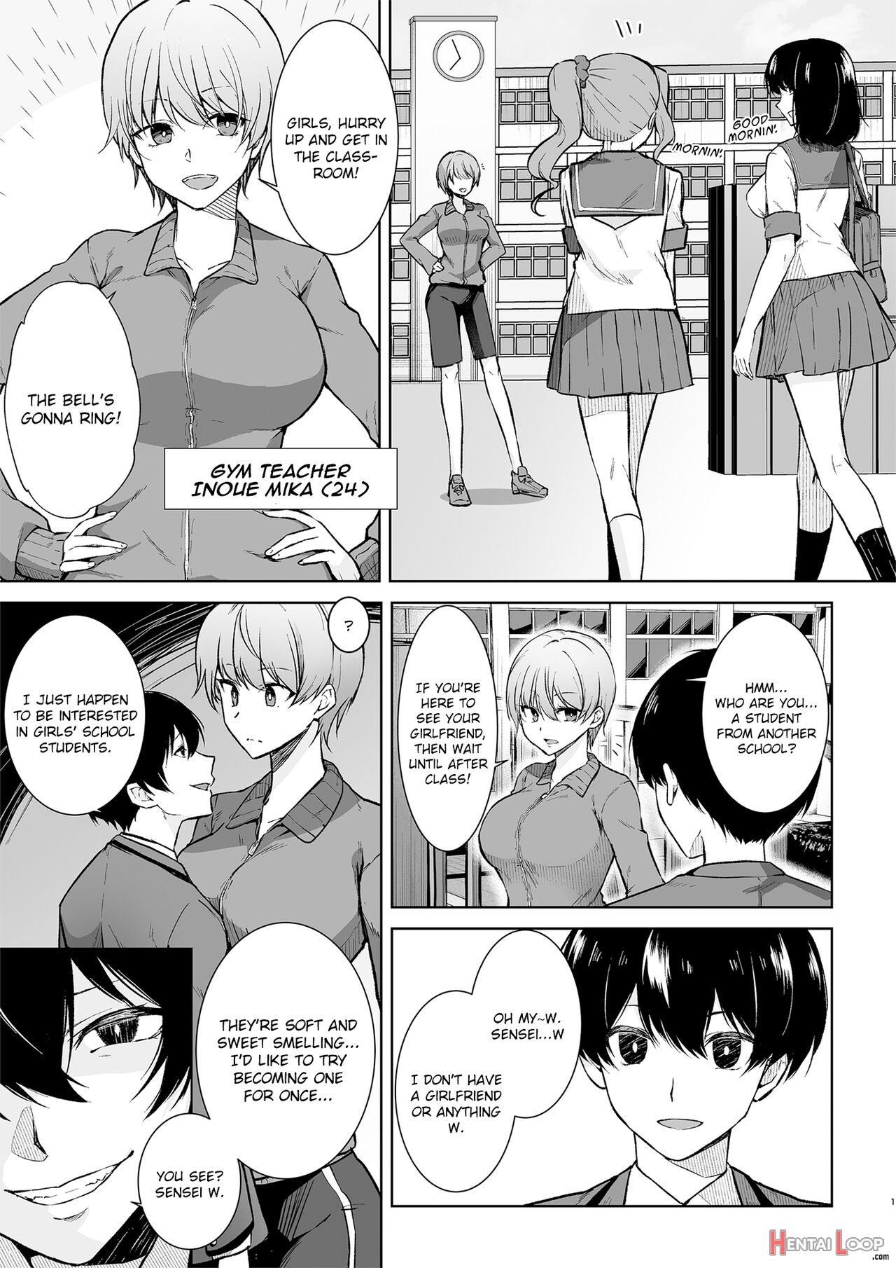 Joshikousei Sennyuu Repo ~hanzaisha Ga Onnanoko Ni Hyoui Shite Mita~ page 1