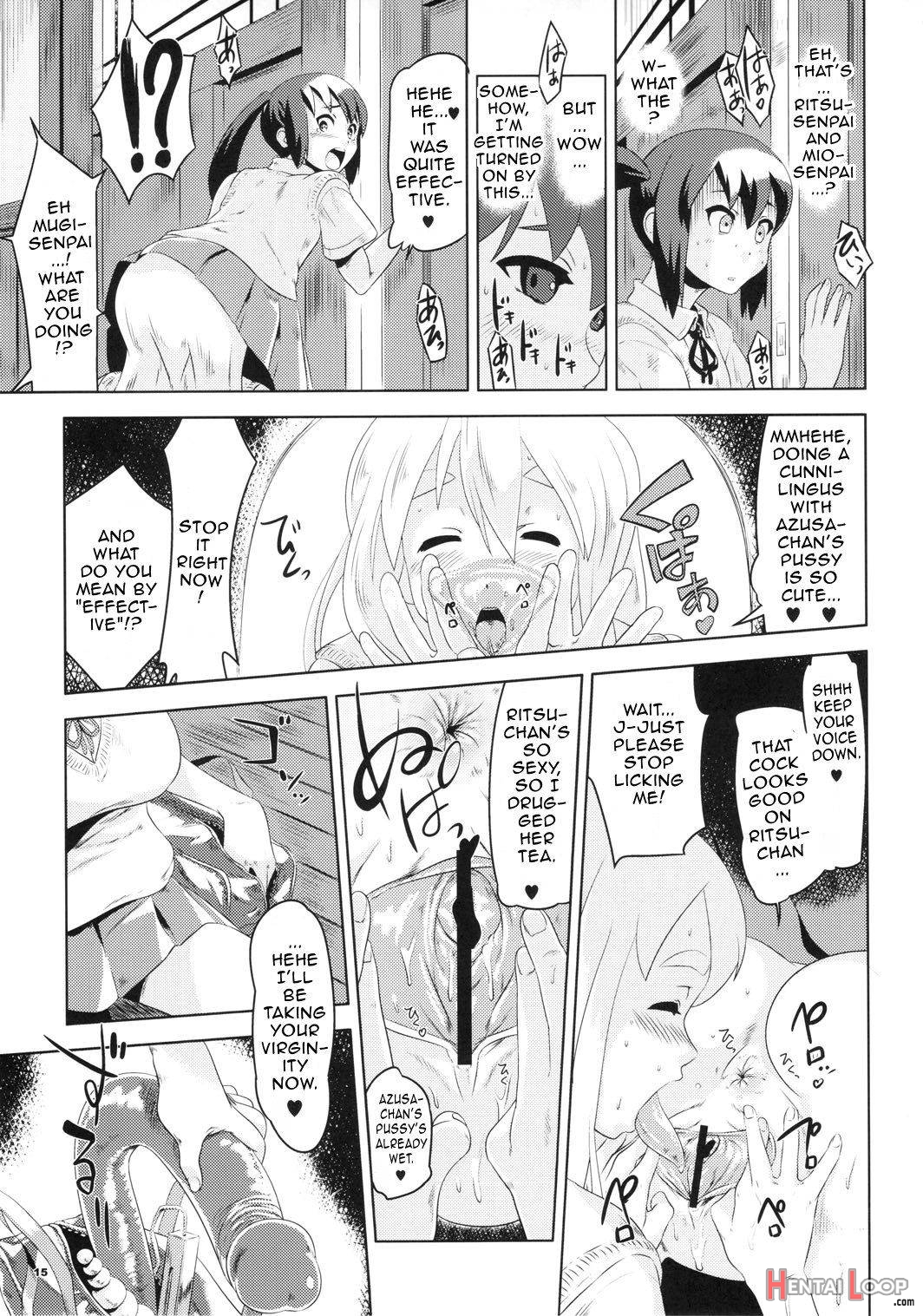 K-ON Drill Futanari! page 14