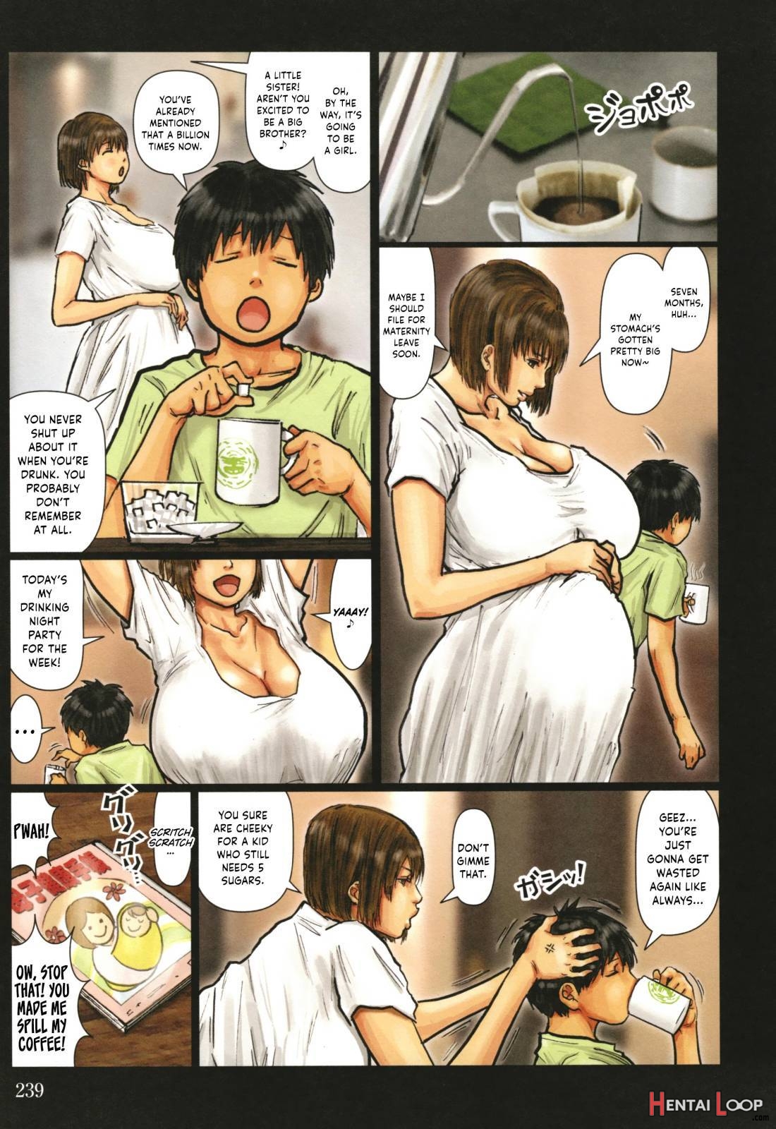 Kaa-san no Ana Tsukawasete page 233