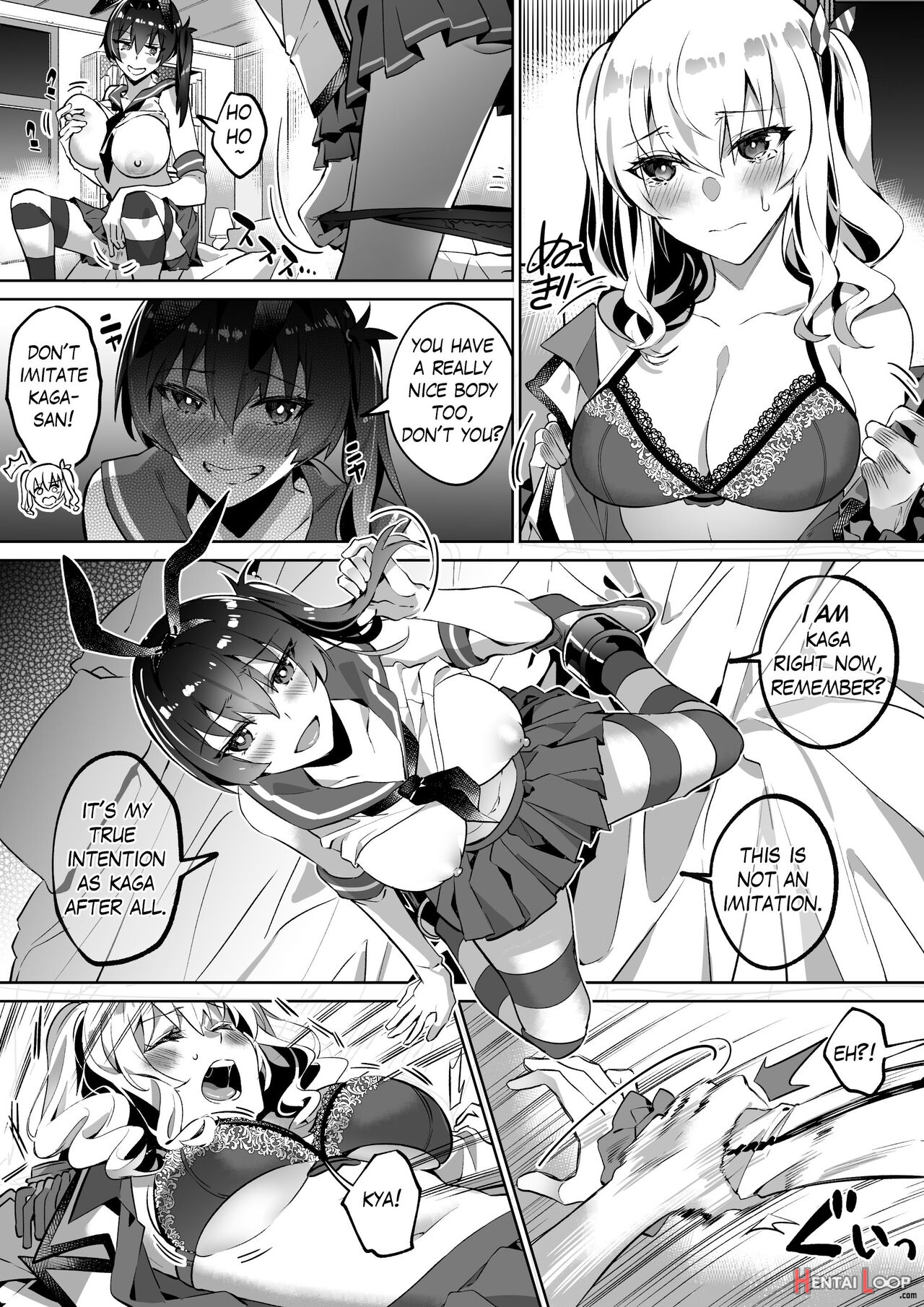 Kancolle Kaga & Kashima Possession page 6