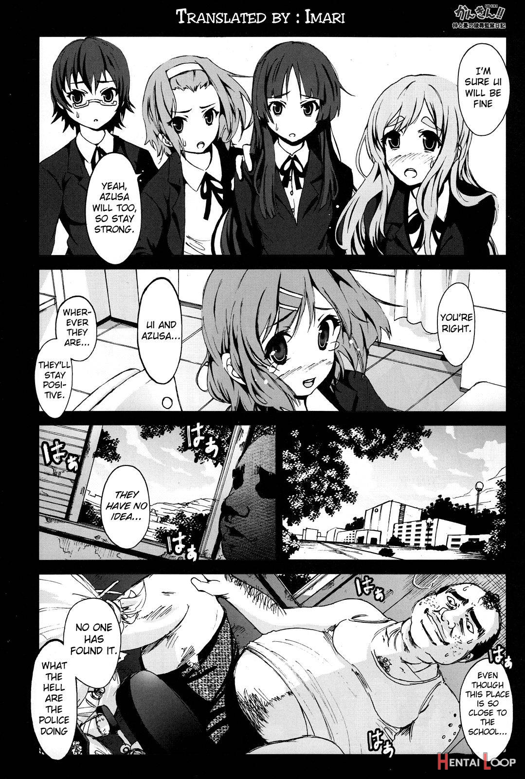 Kankin!! Azusa to Ui no Ryoujoku Kankin Nikki page 3