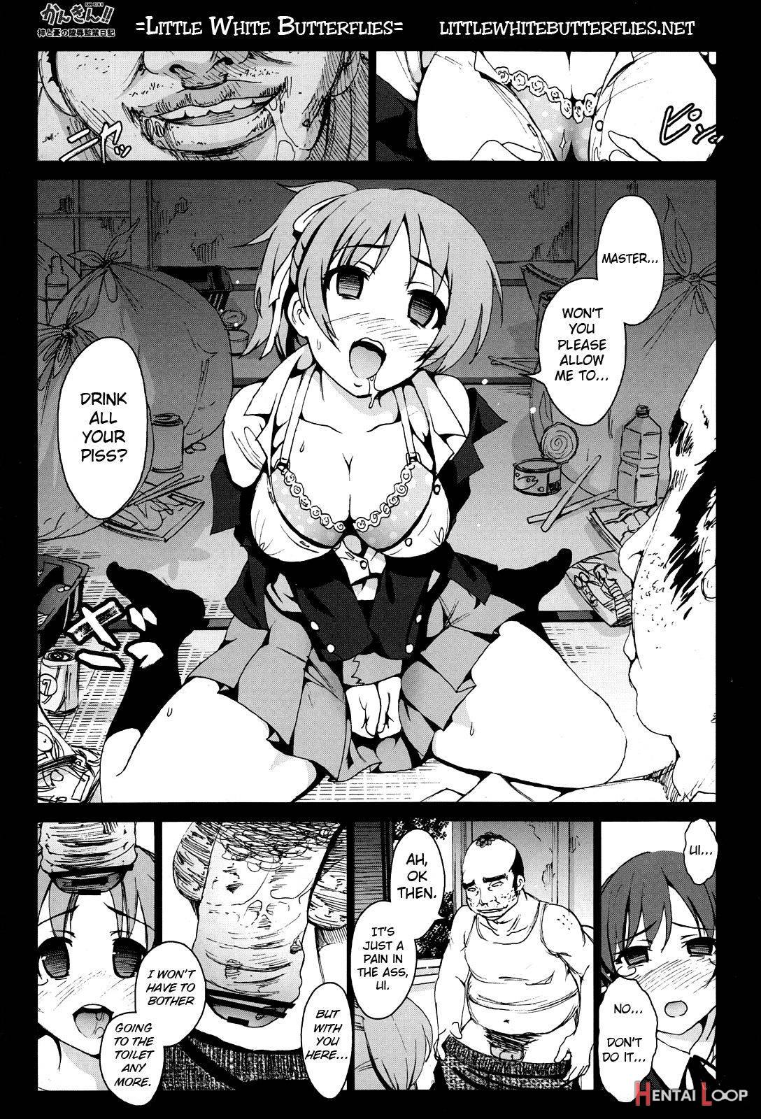 Kankin!! Azusa to Ui no Ryoujoku Kankin Nikki page 6