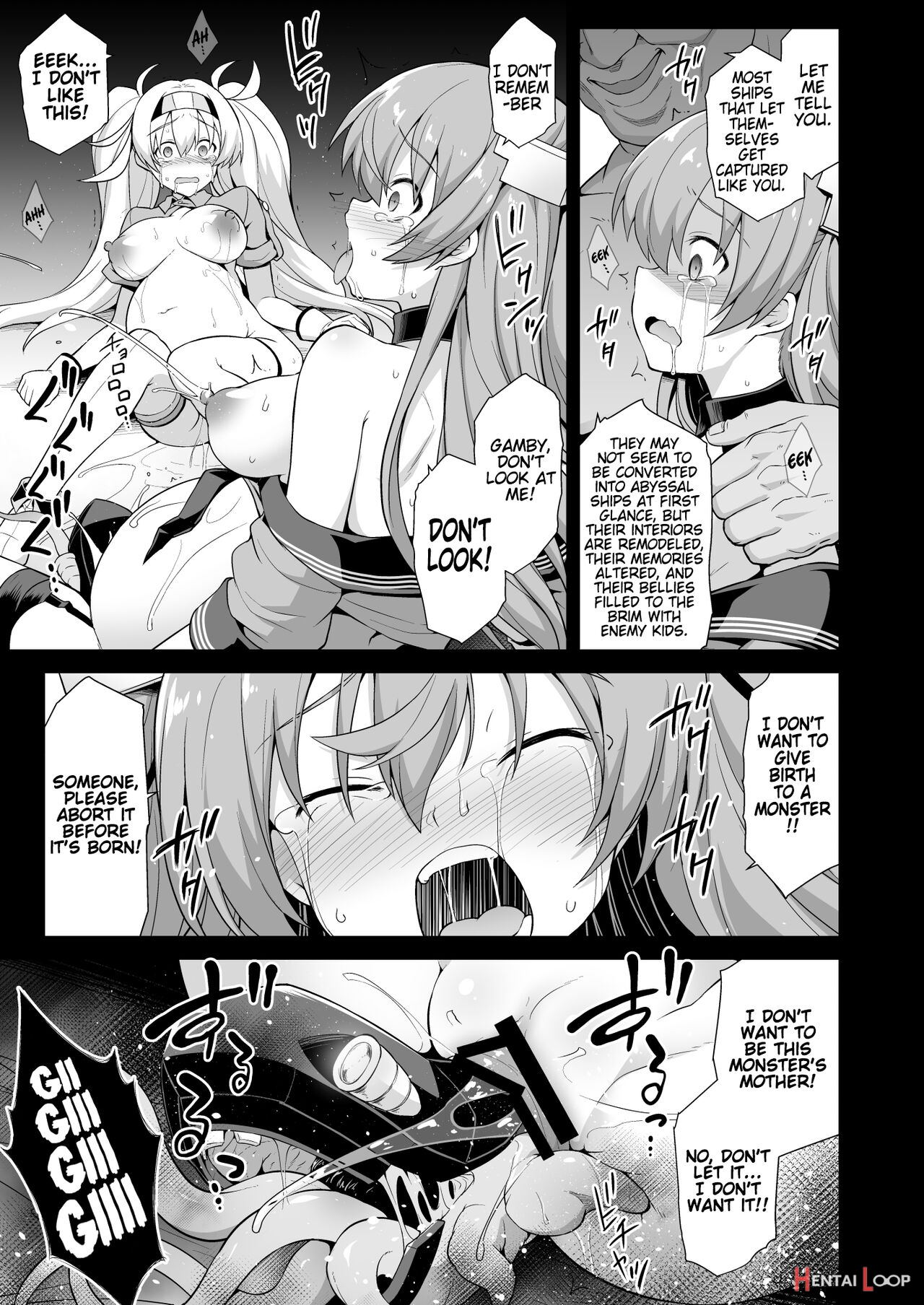 Kanmusu Chakunin Johnston & Gambier Bay Kyousei Taikan Meirei page 30