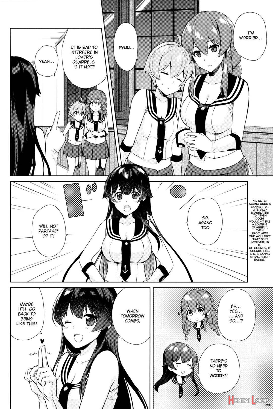 Keijun Yahagi wa Koi o Shita. Ge page 7