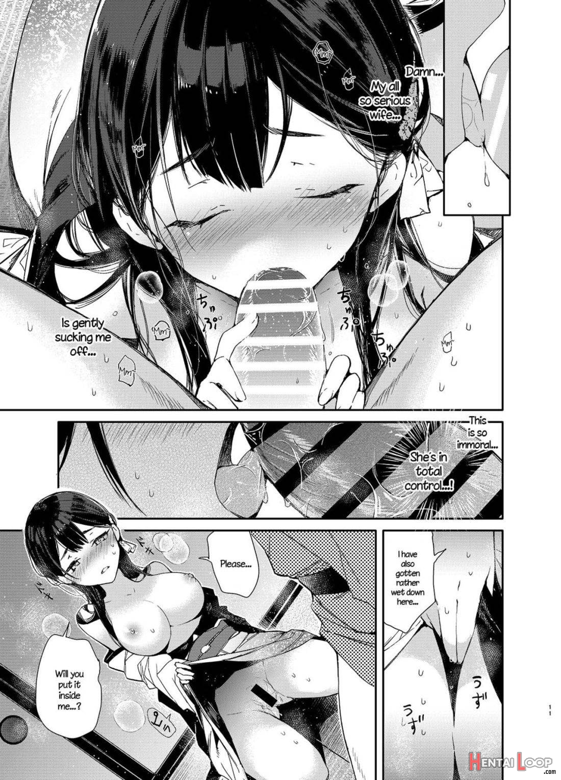 Kitsume na Kimono Niizuma to Kyoukotoba Ecchi page 8