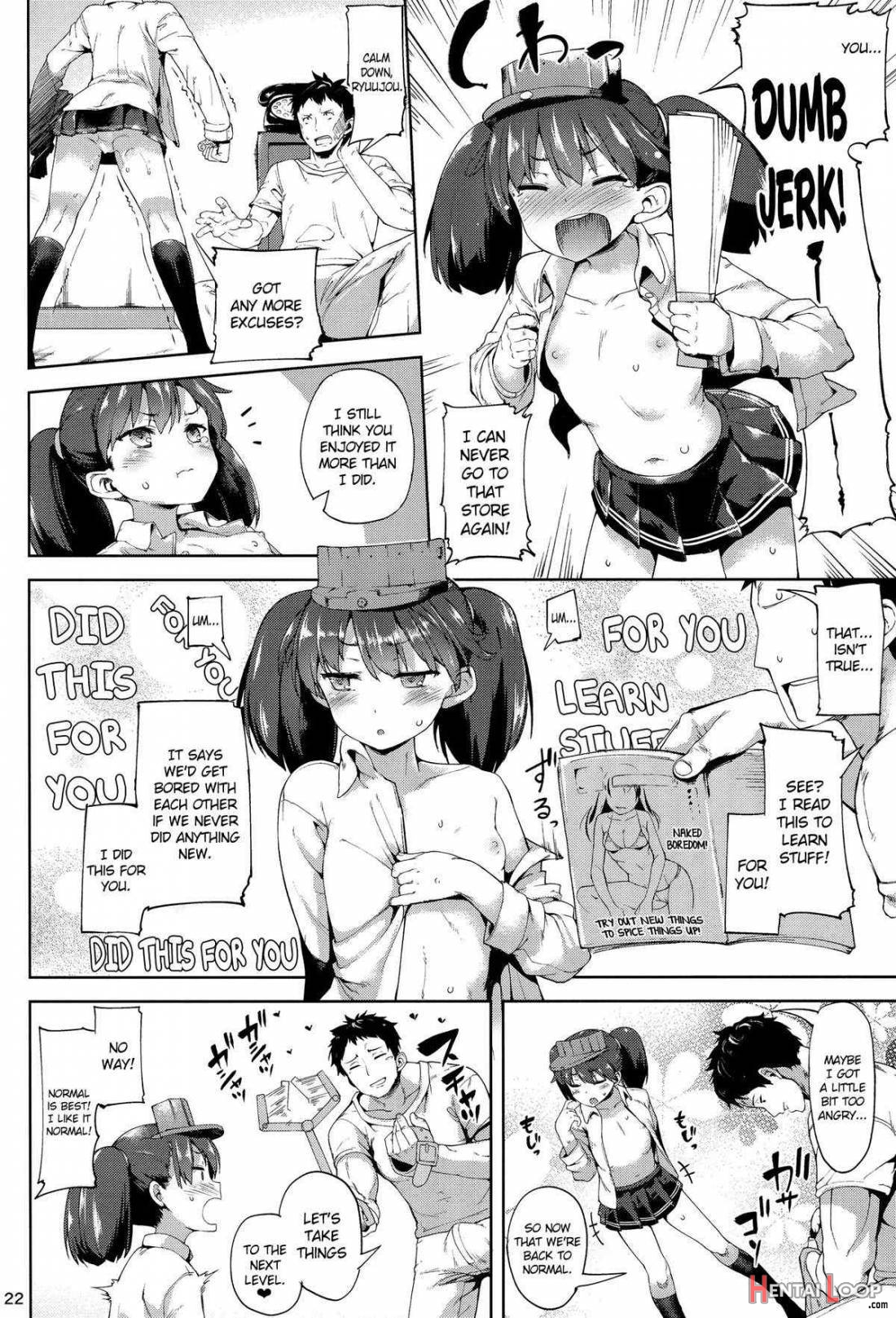 Koi Suru Ryuujou-chan to Hentai Teitoku 3 page 19