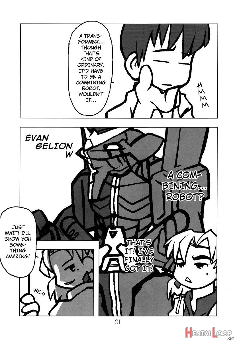 Kousoku Kaiten no EVA no hon II page 19