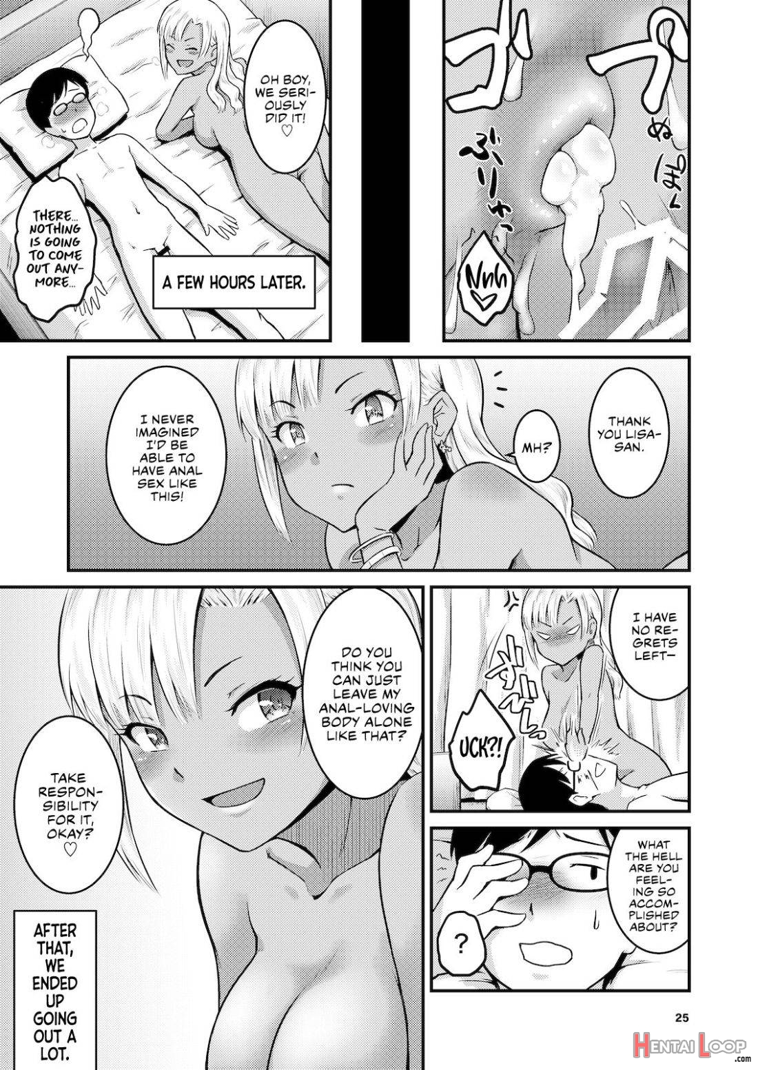 Kuro Gal-chan to Oshiri de Asobu Hon page 24