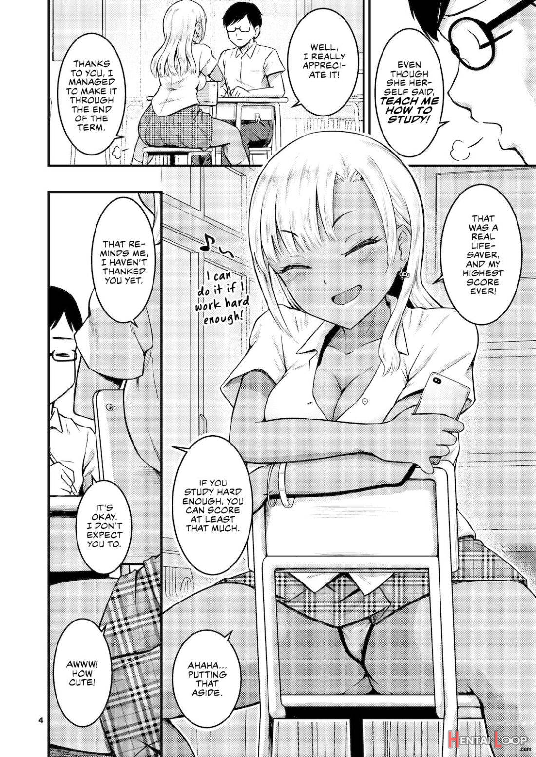 Kuro Gal-chan to Oshiri de Asobu Hon page 3