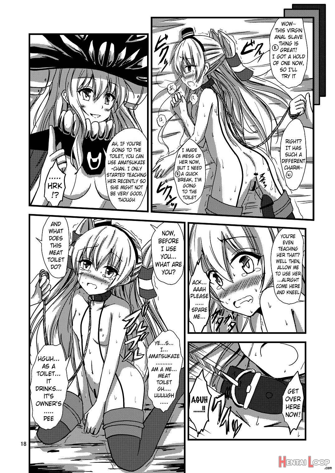 Kuubo Wo-Kyuu-chan no Amatsukaze Yuri Dorei Choukyou ~Shuuchi 3P Choukyou Hen~ page 19