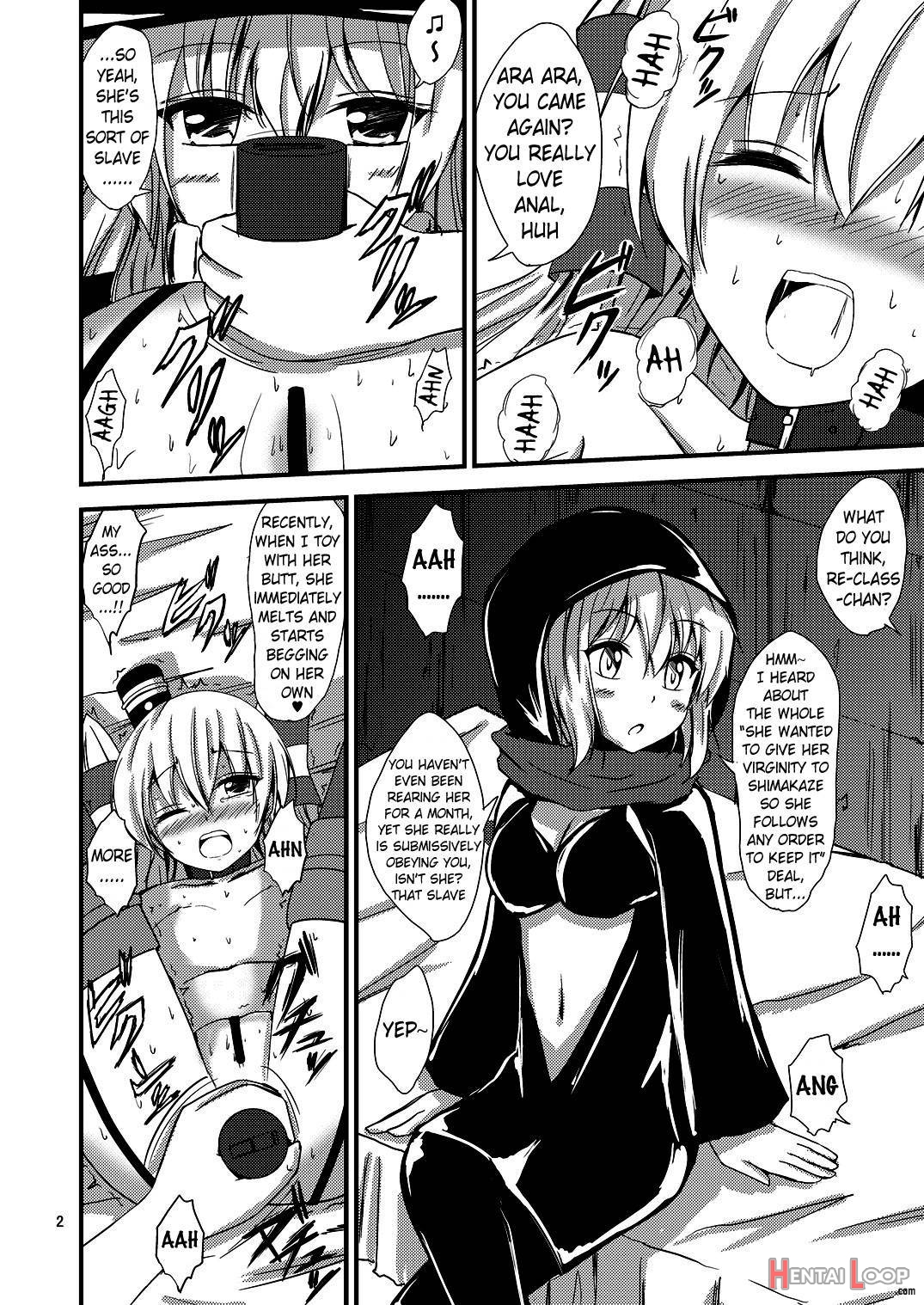 Kuubo Wo-Kyuu-chan no Amatsukaze Yuri Dorei Choukyou ~Shuuchi 3P Choukyou Hen~ page 3