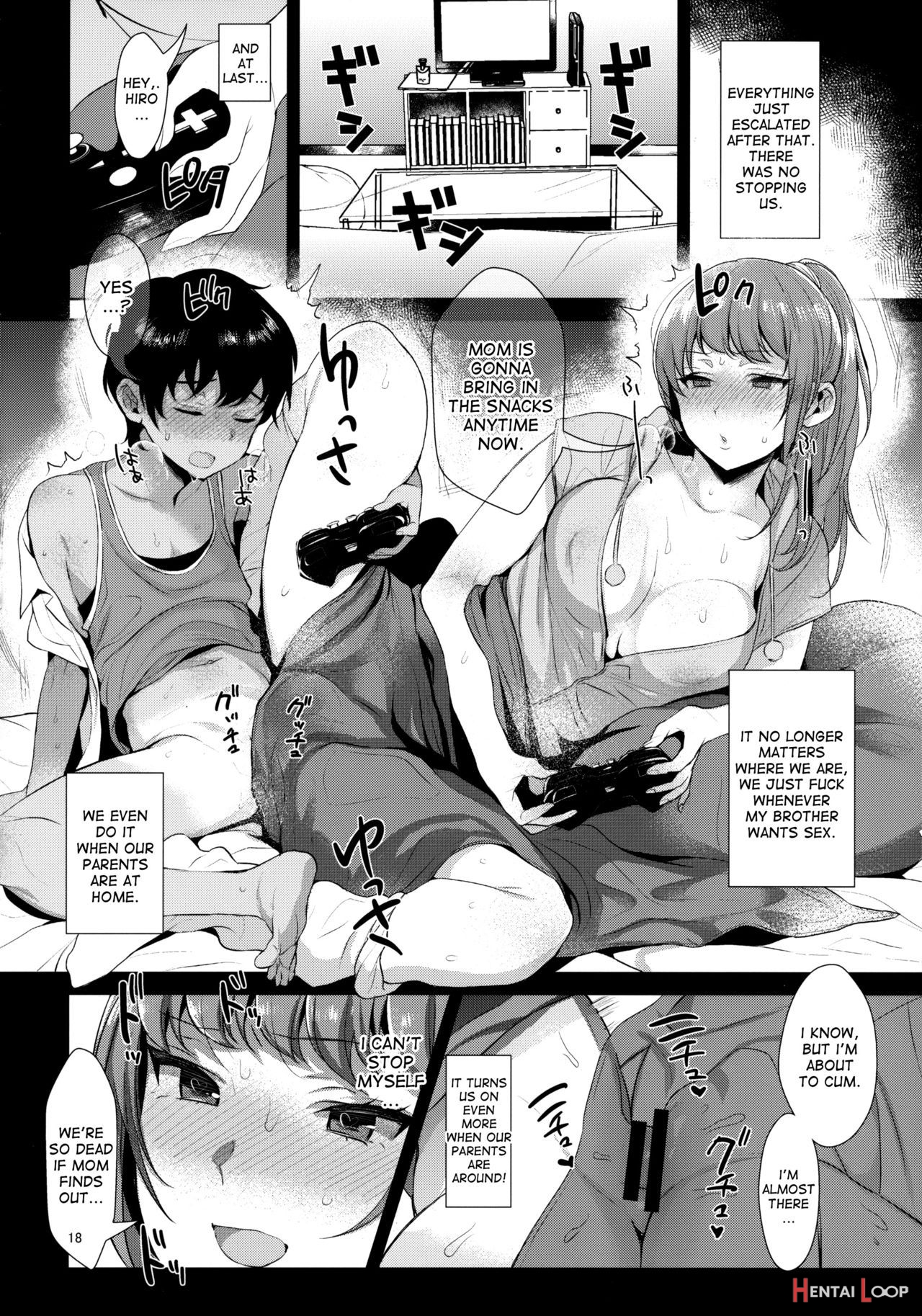 Kyoudai Ni Okeru Seikoushou No Kiroku page 19