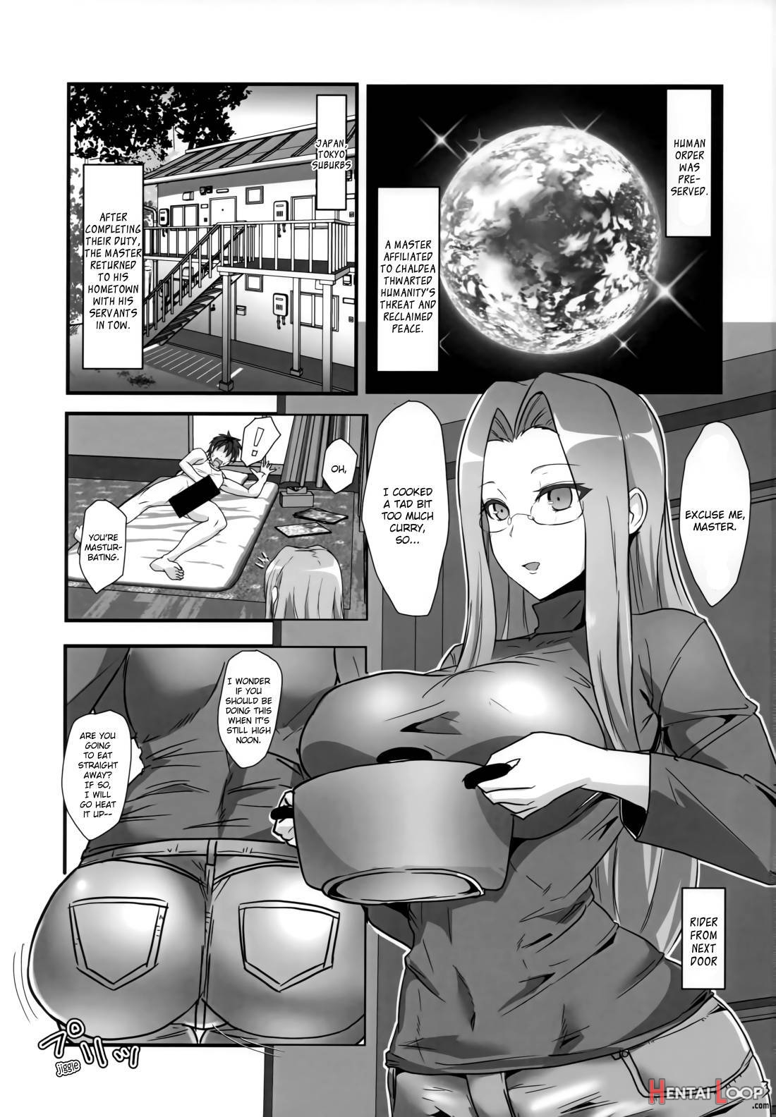 Living Together With Rider and Next-Door OL Servant page 2