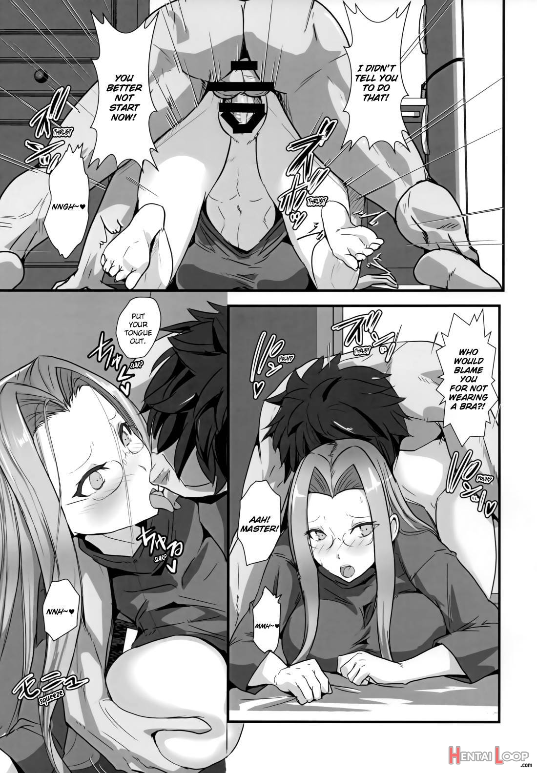 Living Together With Rider and Next-Door OL Servant page 4