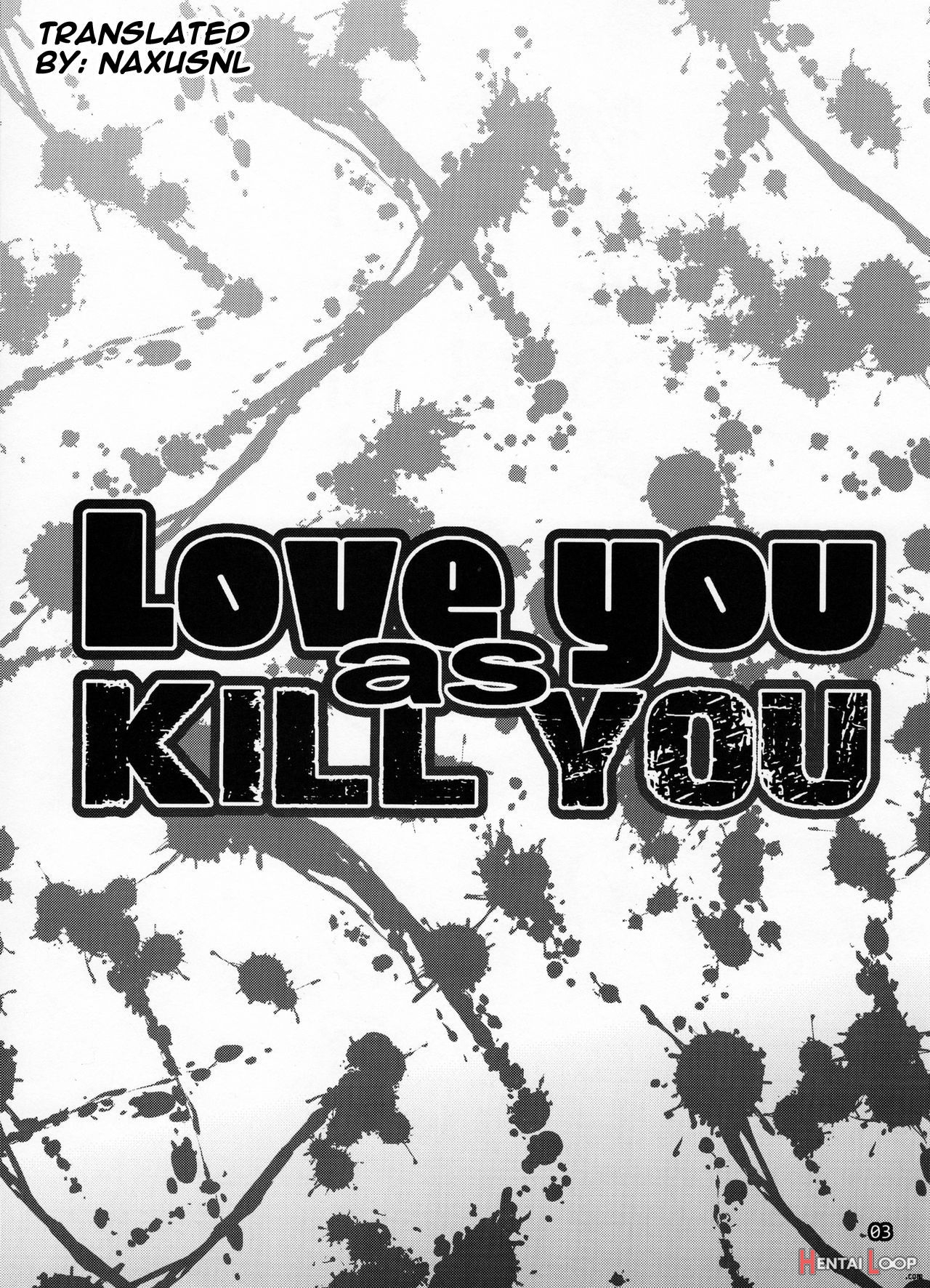 Love You As Kill You page 2