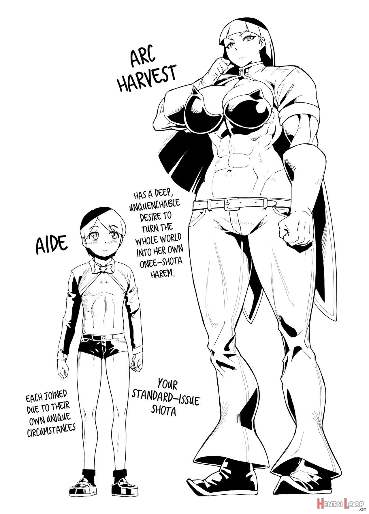 Magical Muscle Girl Six-pack page 80
