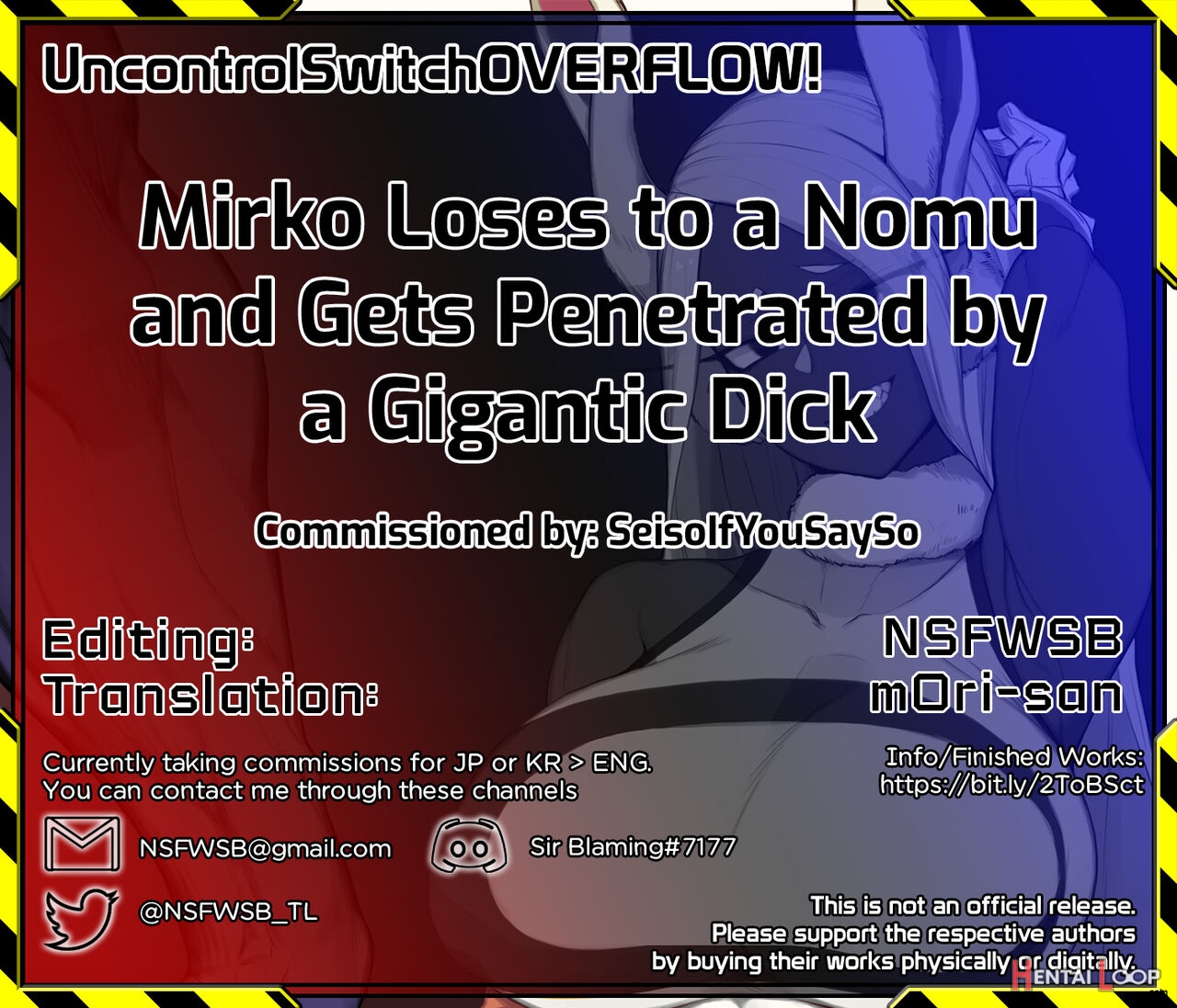 Mirko Loses To A Nomu And Gets Penetrated By A Gigantic Dick page 6