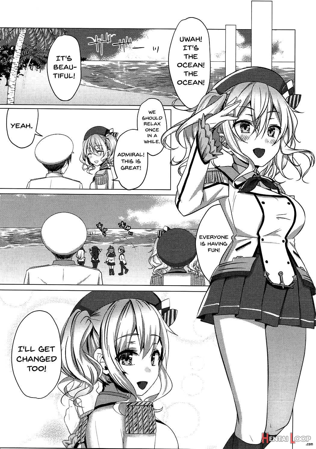 Mizugi no Kashima ga Erosugiru! page 4