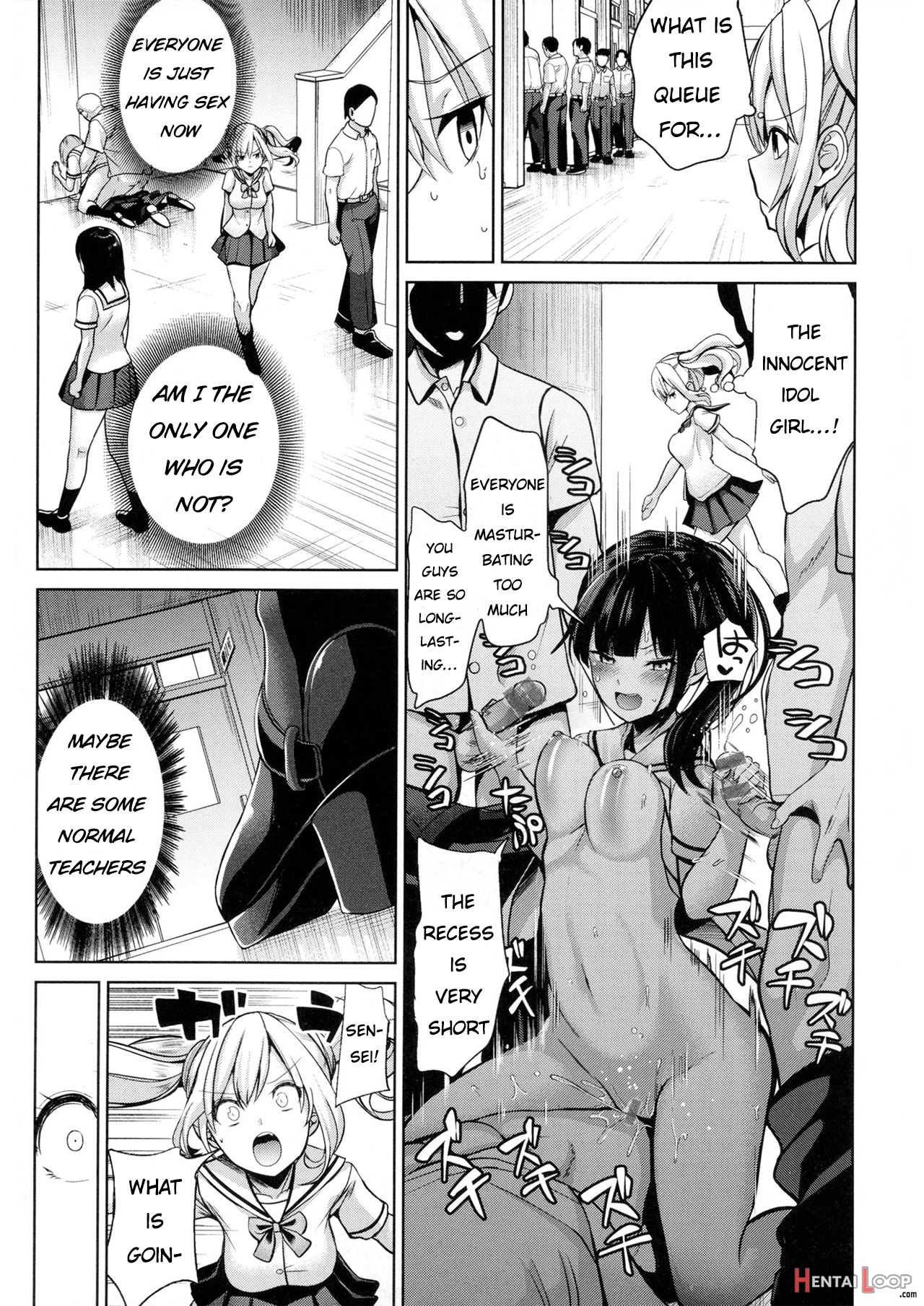 Moteasobi Joushiki Kaihen Gakuen - Puppet Quest Ch.1 page 21