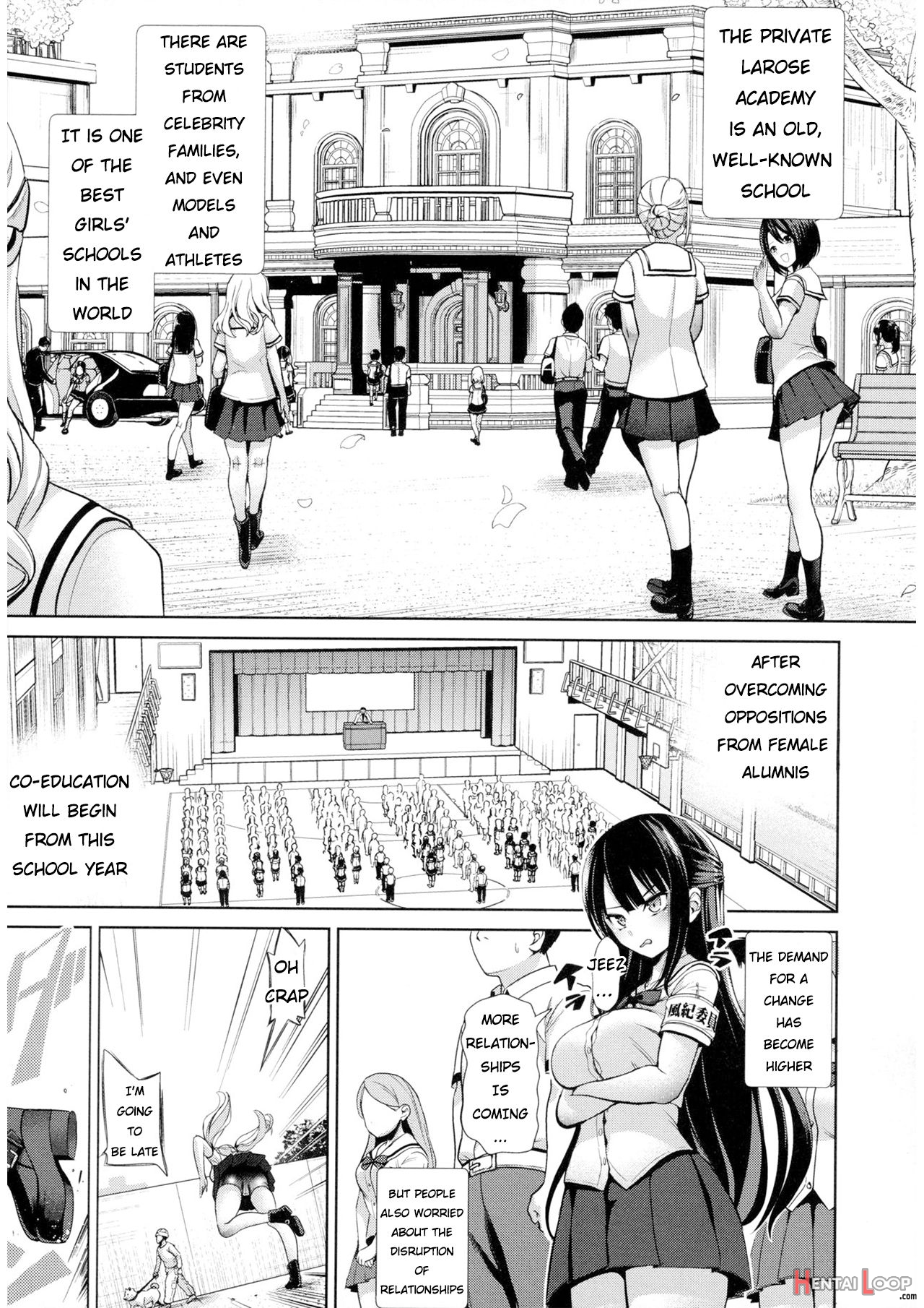 Moteasobi Joushiki Kaihen Gakuen - Puppet Quest Ch.1 page 8