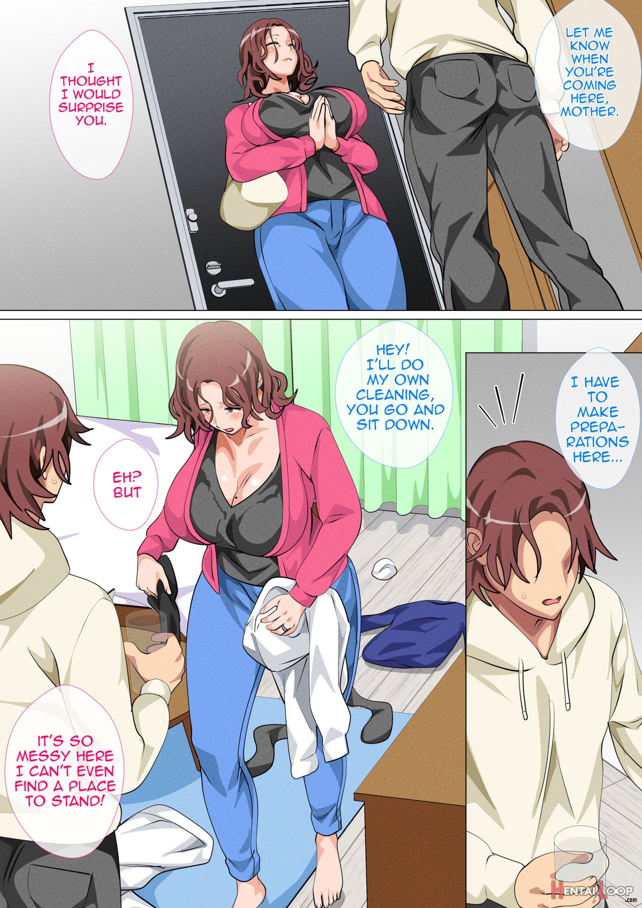 Mother Visiting Her Son In Tokyo page 4