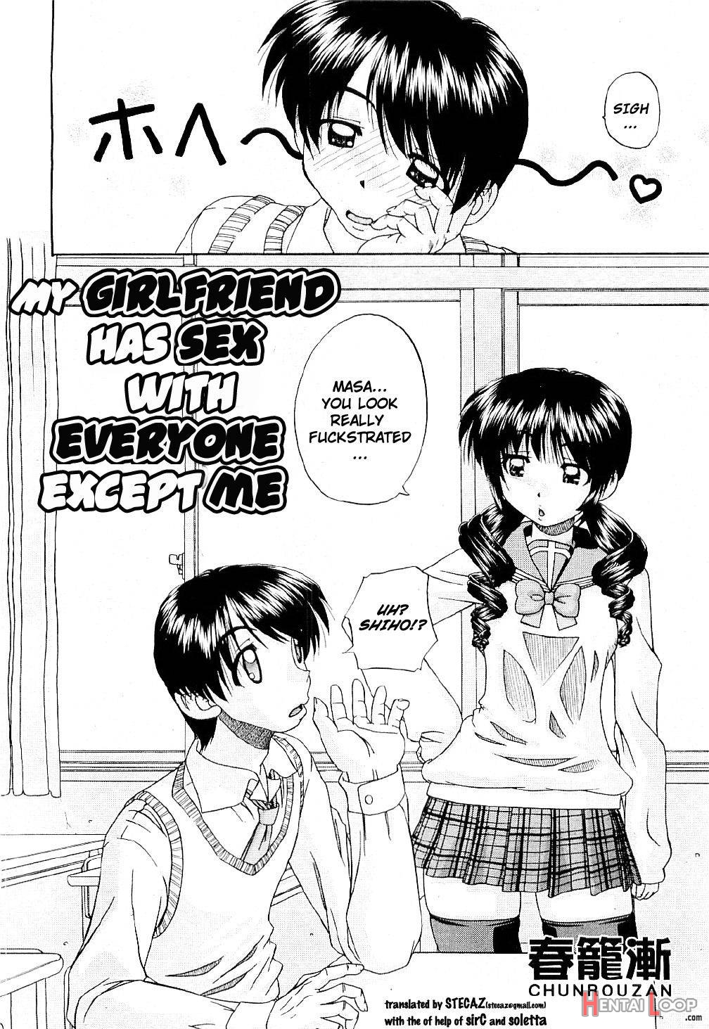 my Girlfriend has Sex with Everyone except Me + 4-pgs prologue page 3
