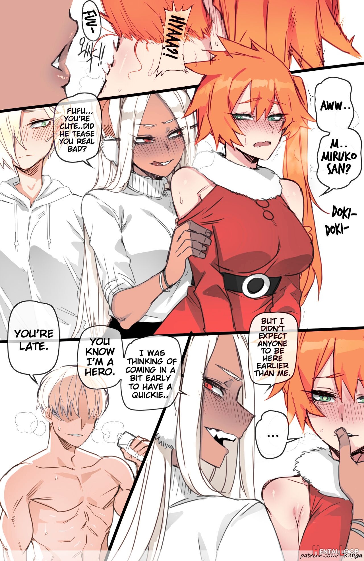 My Hero Christmas Harem page 19