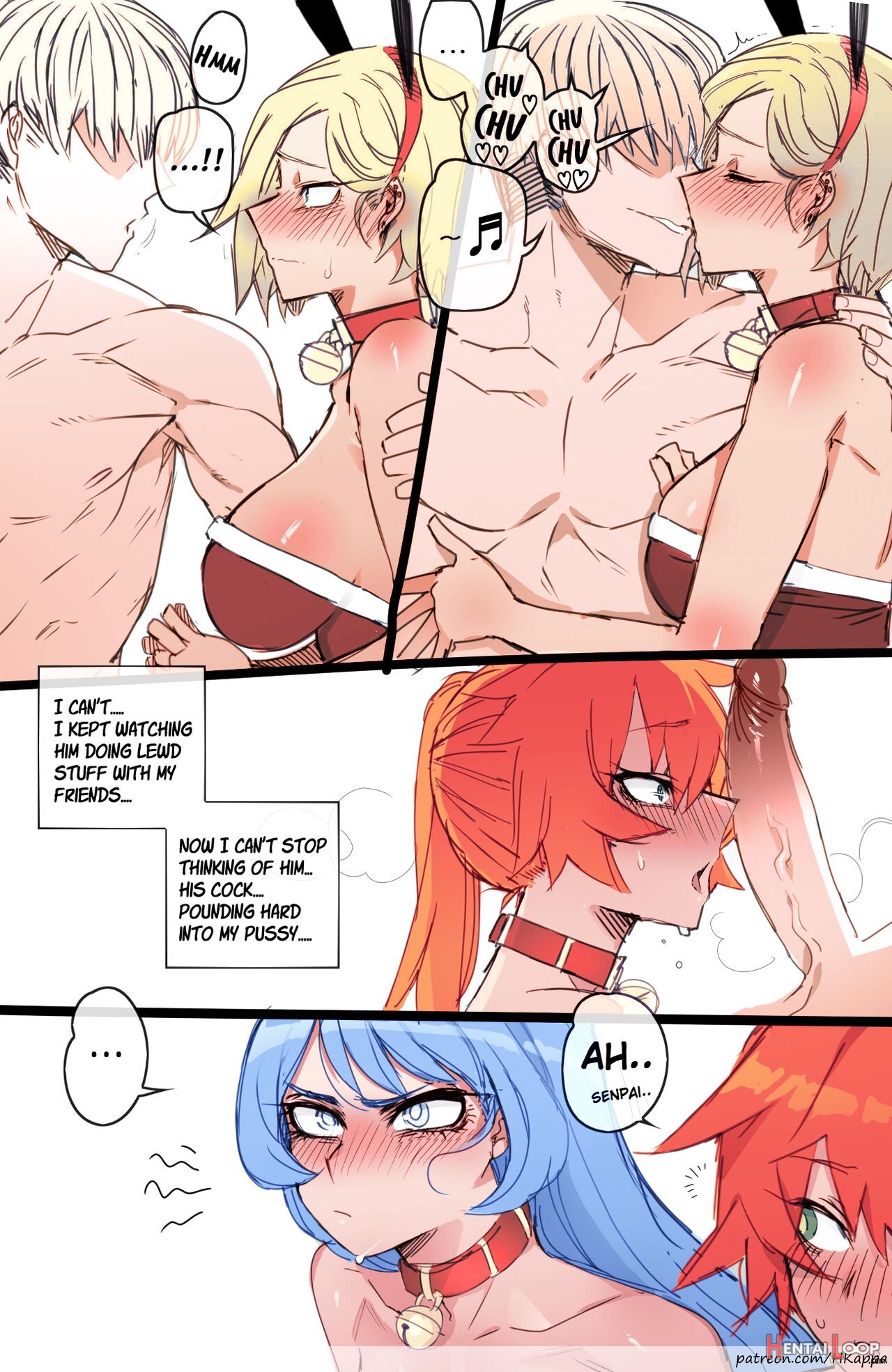 My Hero Christmas Harem page 21