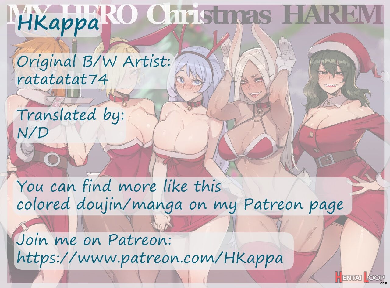 My Hero Christmas Harem page 28