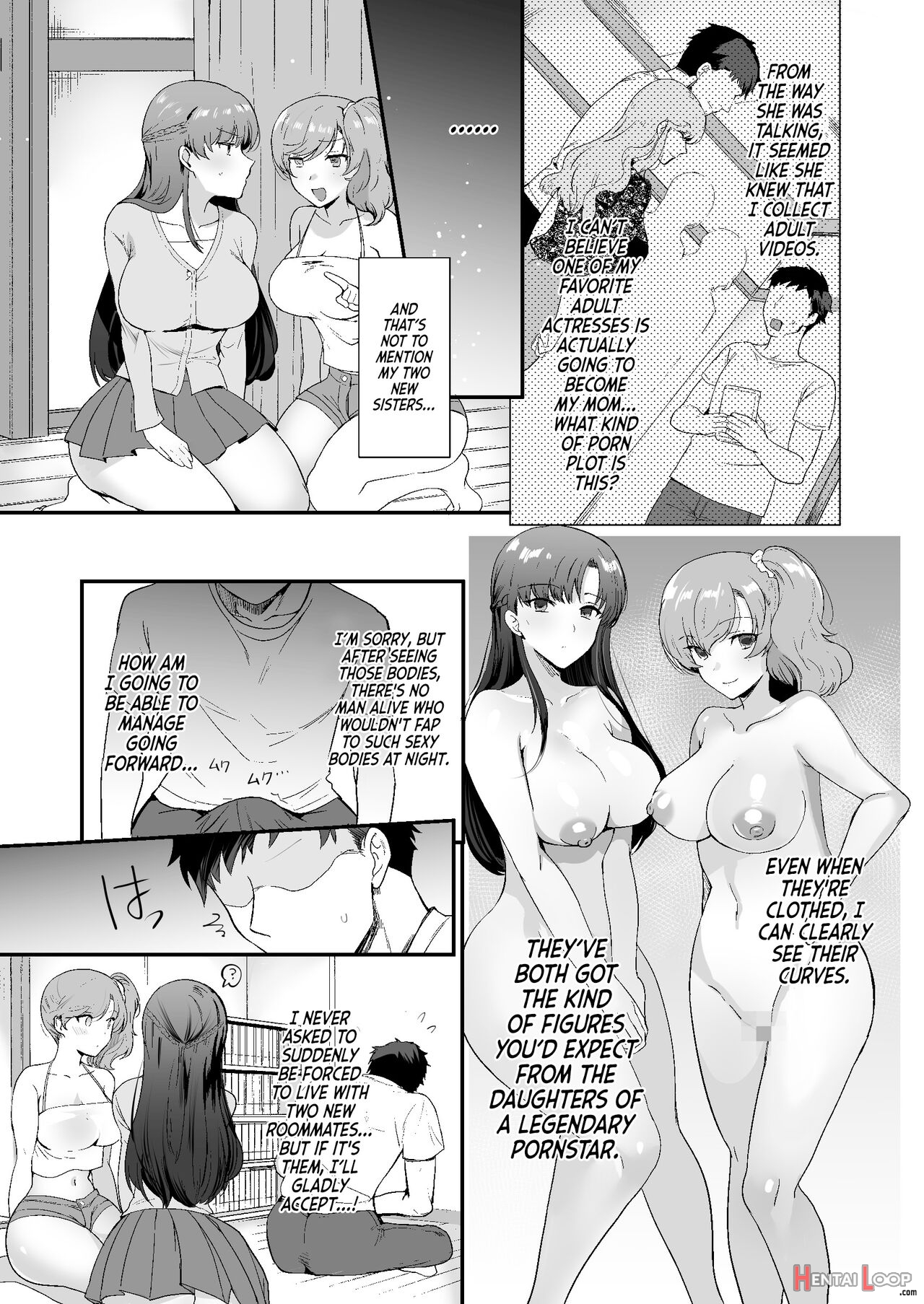 My Roommates Are Way Too Lewd ~living In A One-room Apartment With Two Perverted Sisters~ page 10