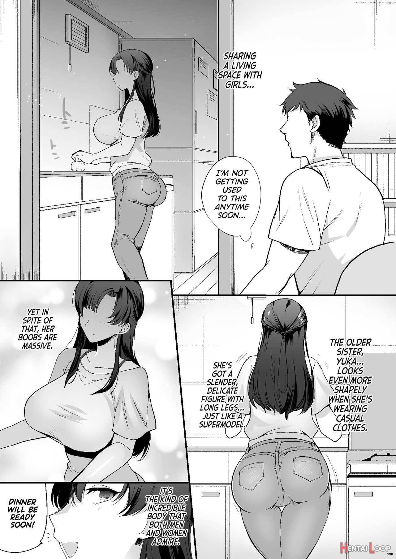 My Roommates Are Way Too Lewd ~living In A One-room Apartment With Two Perverted Sisters~ page 12