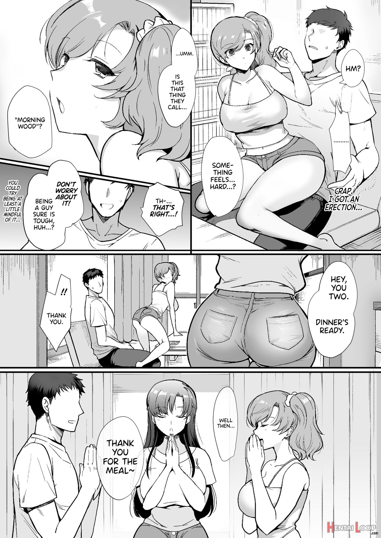 My Roommates Are Way Too Lewd ~living In A One-room Apartment With Two Perverted Sisters~ page 14