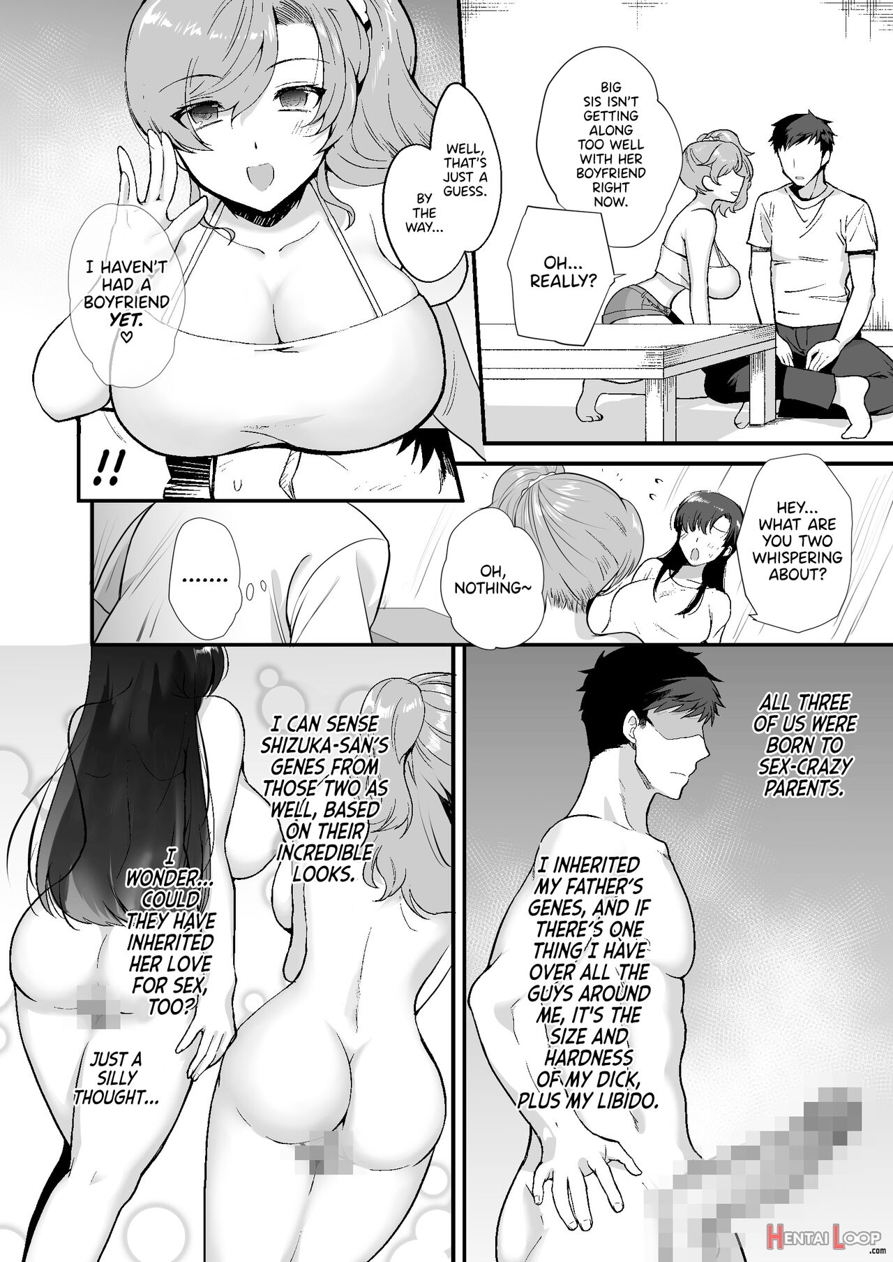 My Roommates Are Way Too Lewd ~living In A One-room Apartment With Two Perverted Sisters~ page 17
