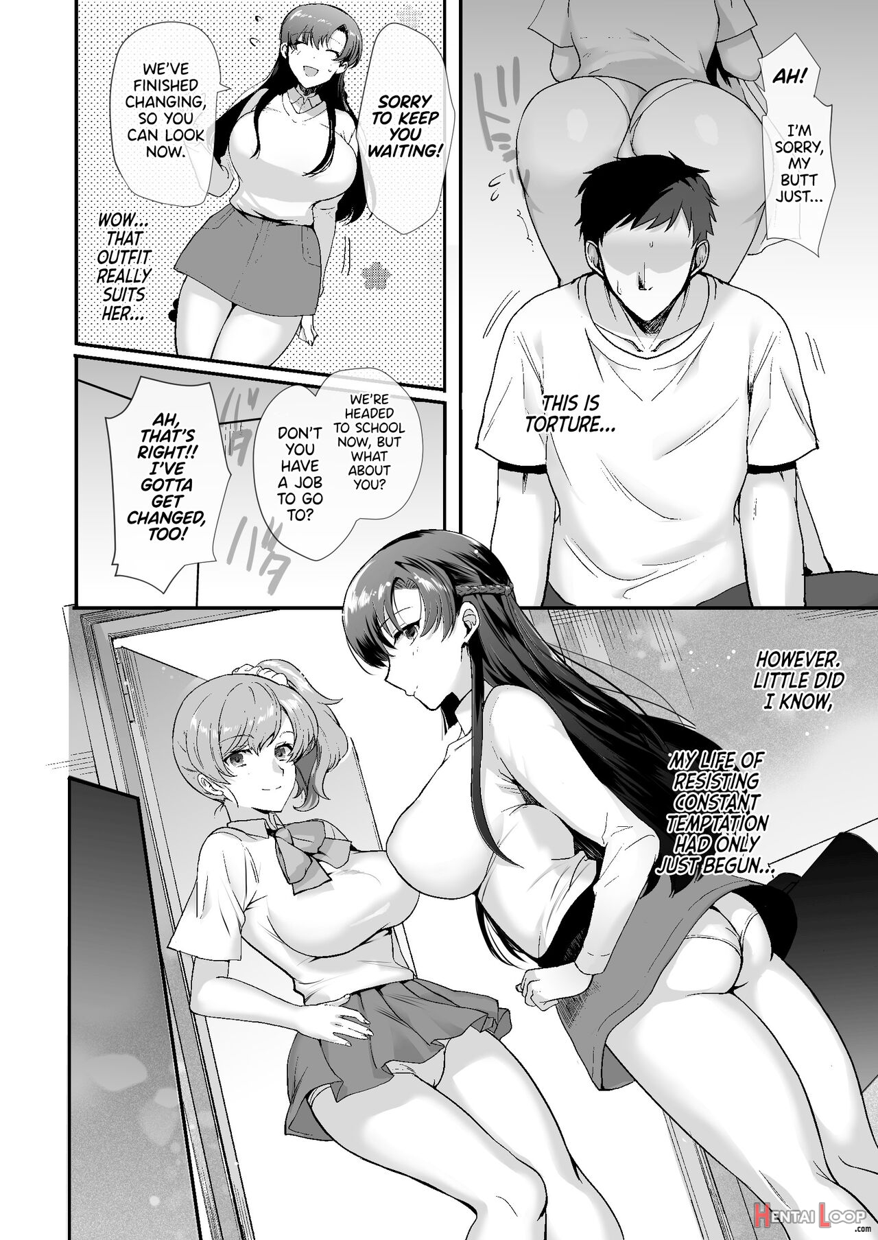 My Roommates Are Way Too Lewd ~living In A One-room Apartment With Two Perverted Sisters~ page 25